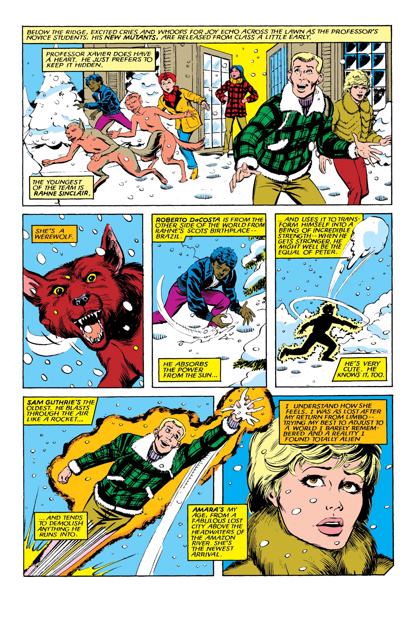 Read online New Mutants Classic comic -  Issue # TPB 2 - 143