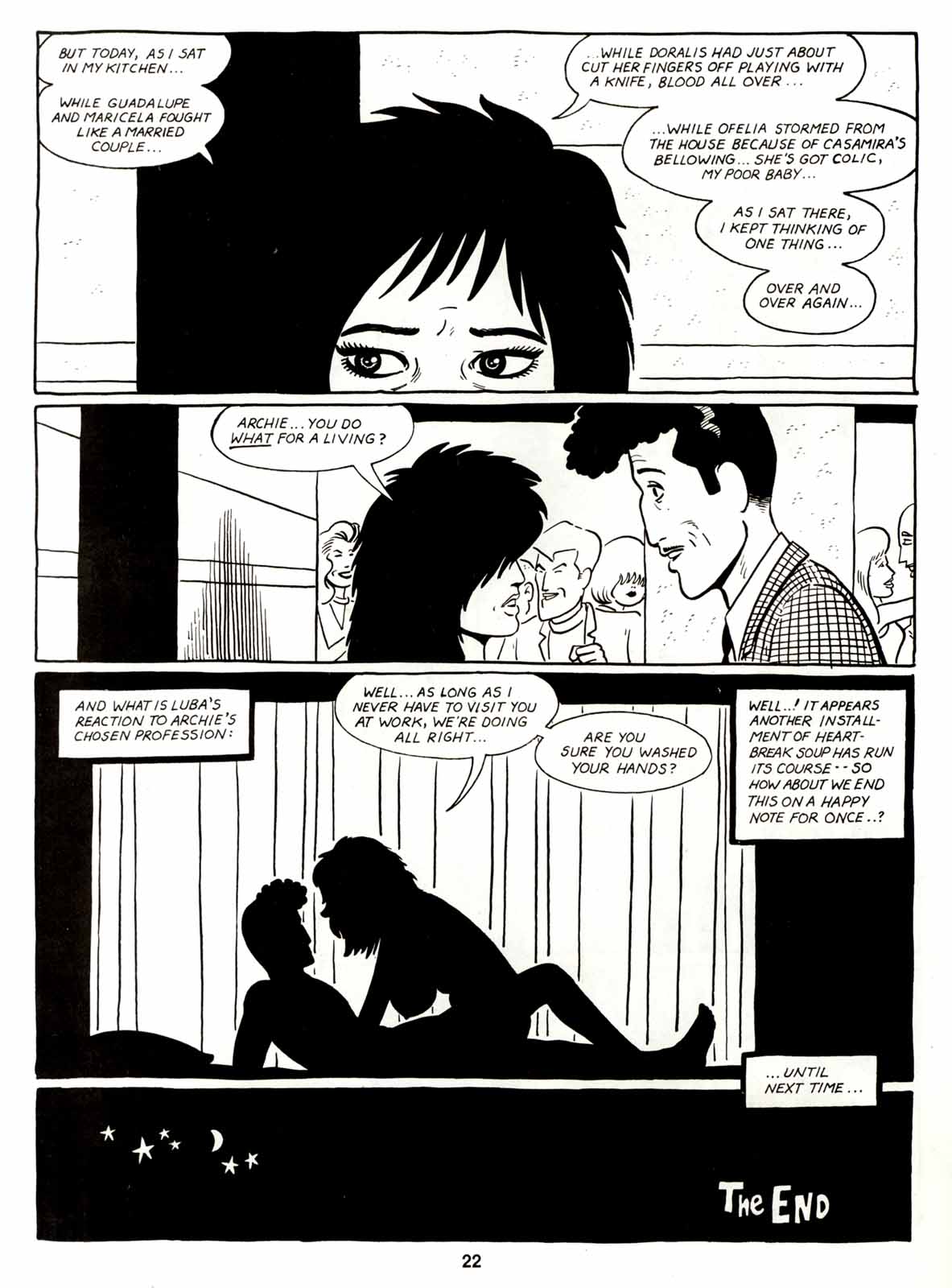 Read online Love and Rockets (1982) comic -  Issue #7 - 24