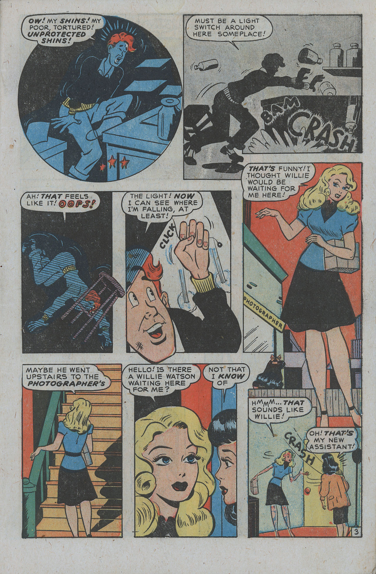Read online Willie Comics (1946) comic -  Issue #12 - 5