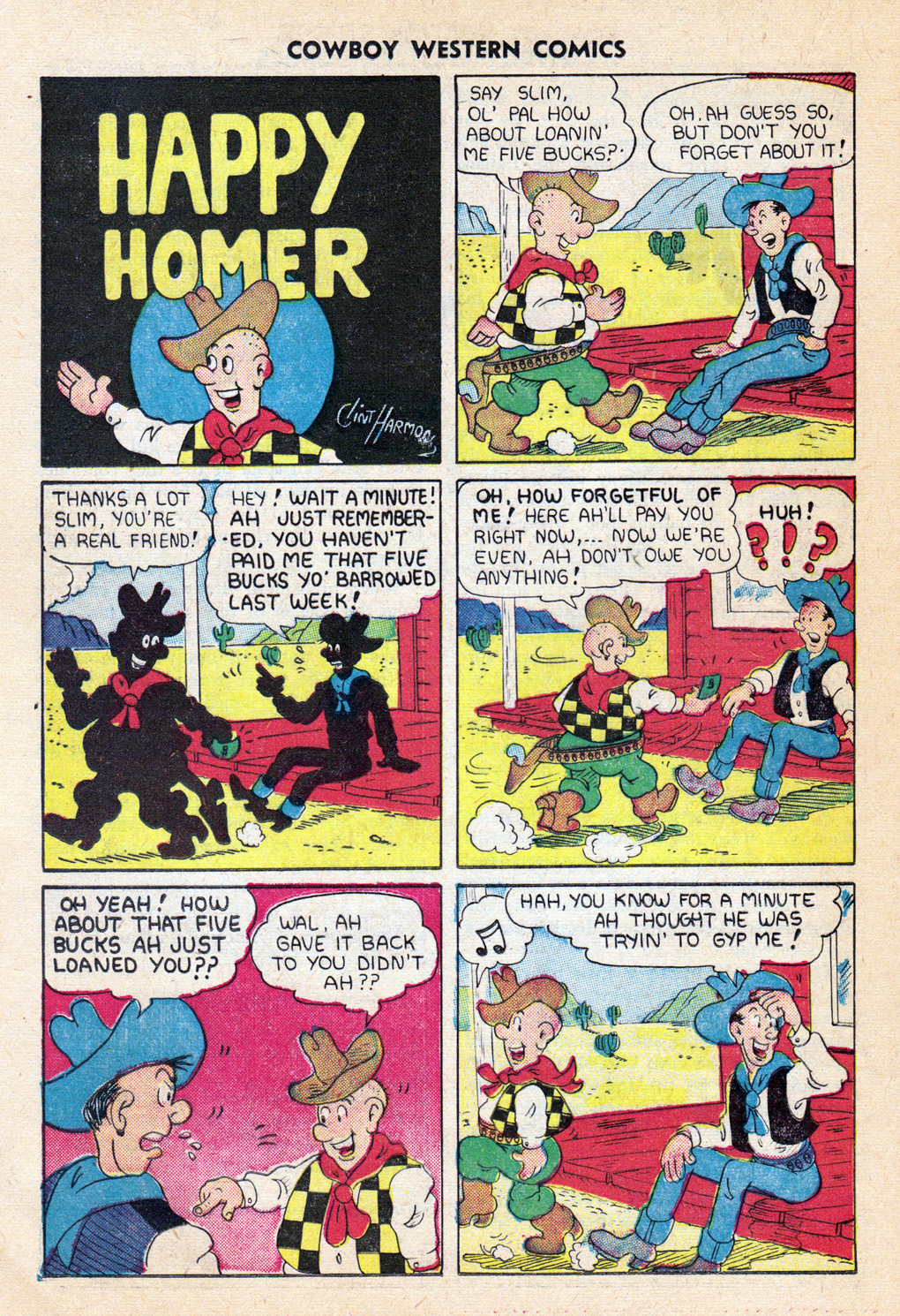 Read online Cowboy Western Comics (1948) comic -  Issue #25 - 20