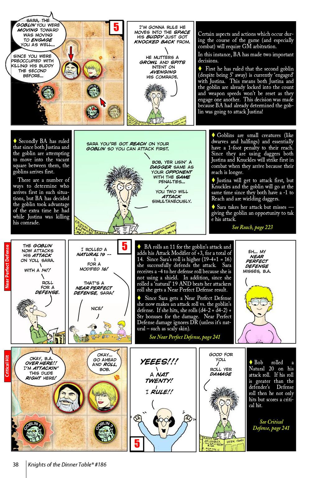 Read online Knights of the Dinner Table comic -  Issue #186 - 40