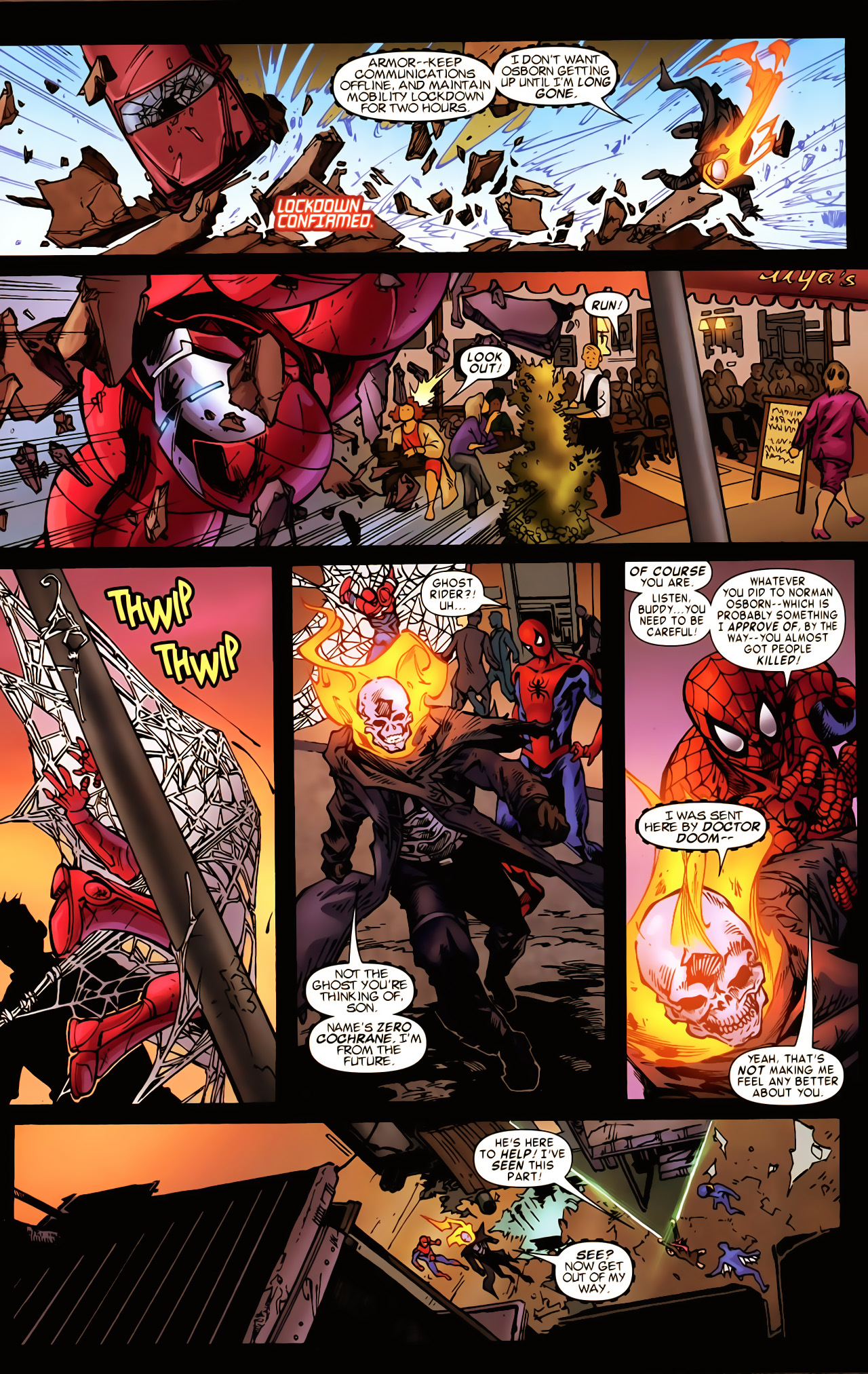 Read online Timestorm 2009/2099 comic -  Issue #4 - 14