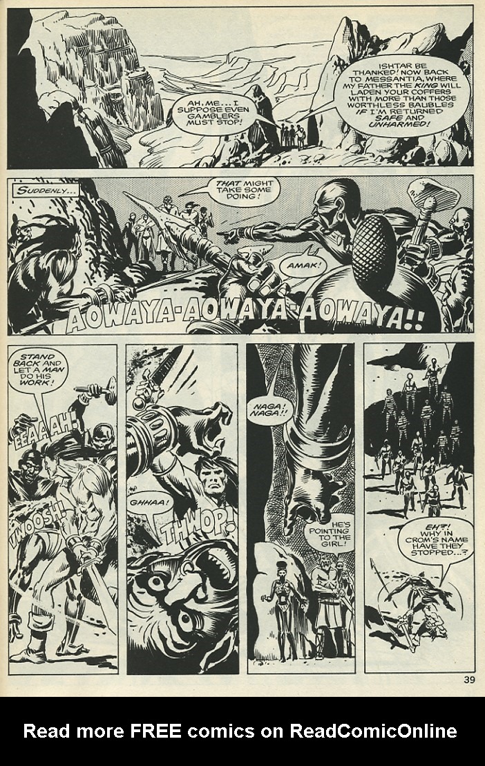 Read online The Savage Sword Of Conan comic -  Issue #136 - 38