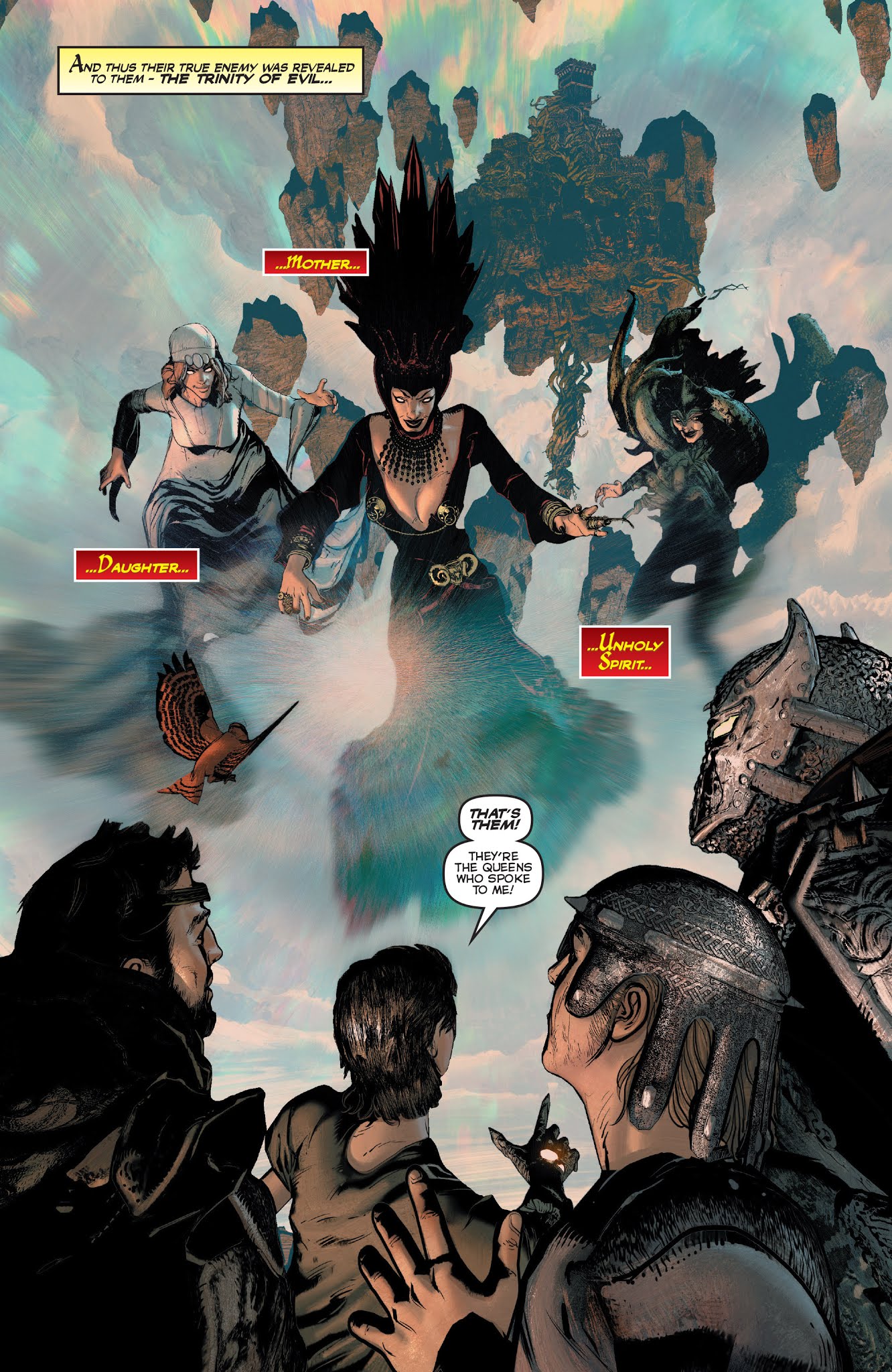 Read online Medieval Spawn and Witchblade comic -  Issue #4 - 10