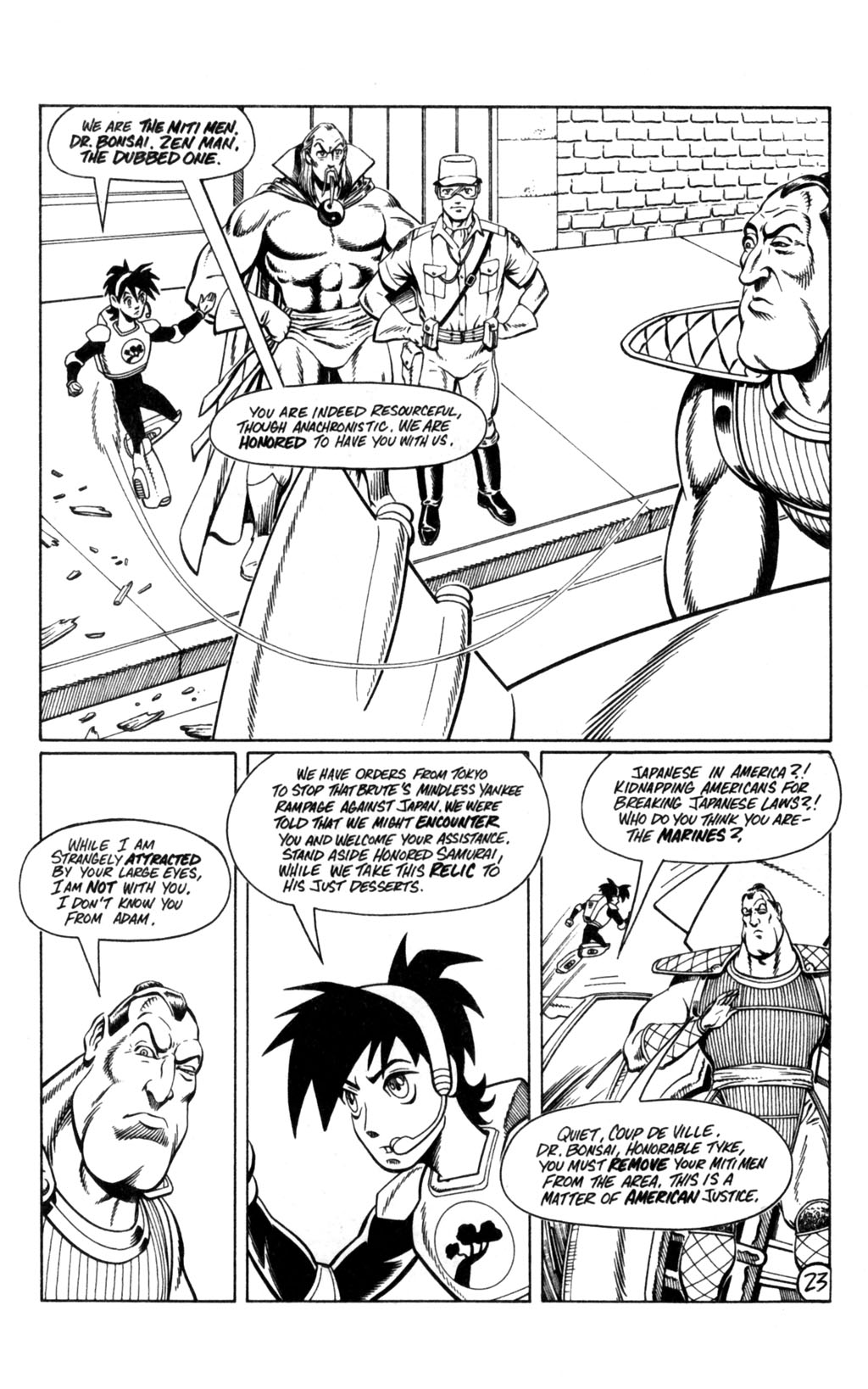 Read online Paul the Samurai (1992) comic -  Issue #1 - 25