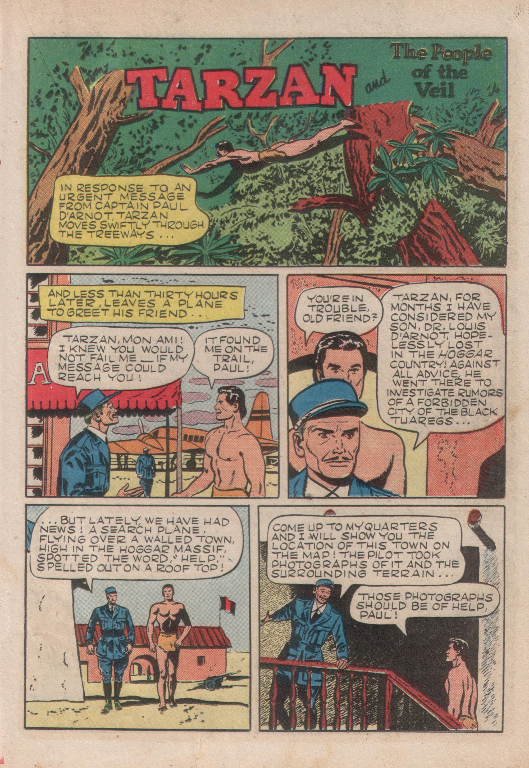 Read online Tarzan (1948) comic -  Issue #42 - 27