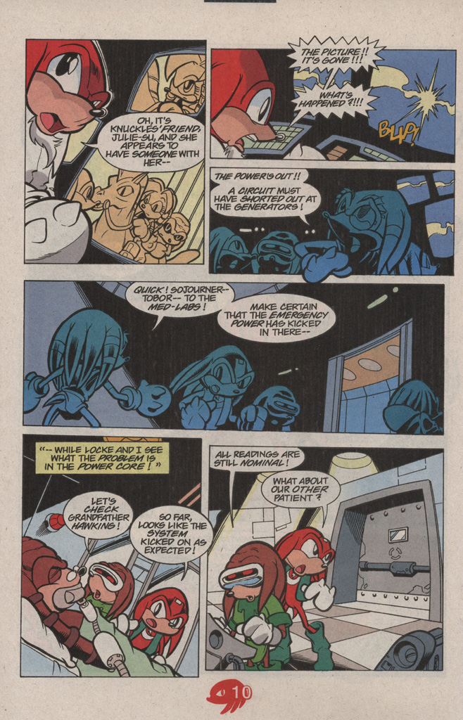 Read online Knuckles the Echidna comic -  Issue #17 - 16