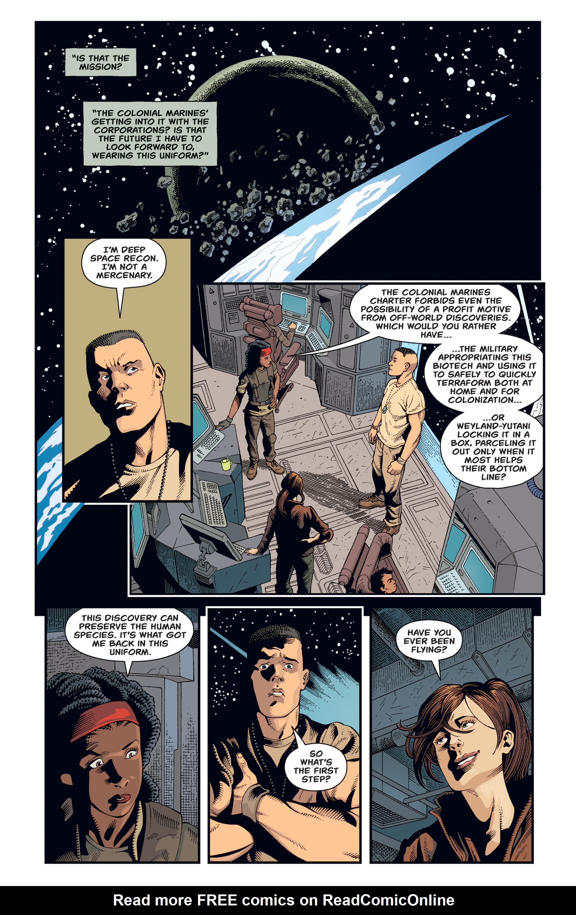 Read online Aliens: Rescue comic -  Issue # _TPB - 37