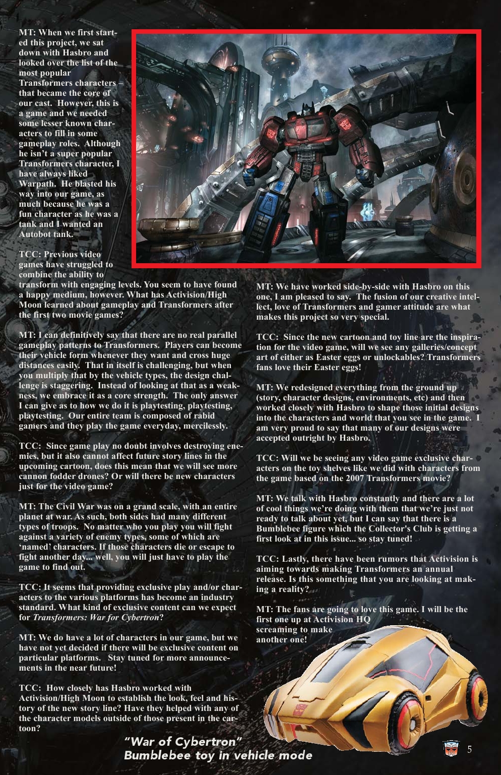 Read online Transformers: Collectors' Club comic -  Issue #31 - 5