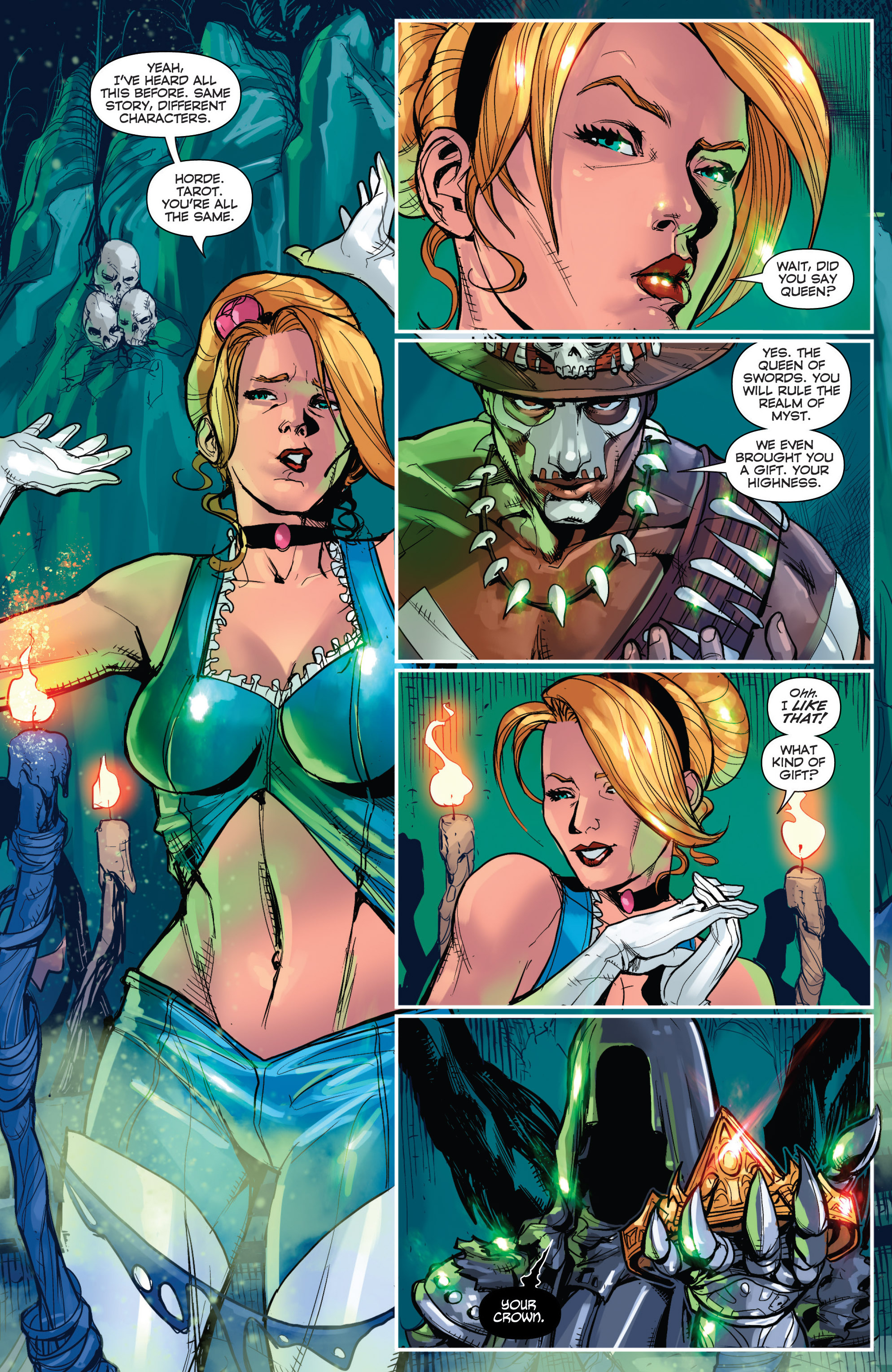 Read online Cinderella Serial Killer Princess comic -  Issue #4 - 22