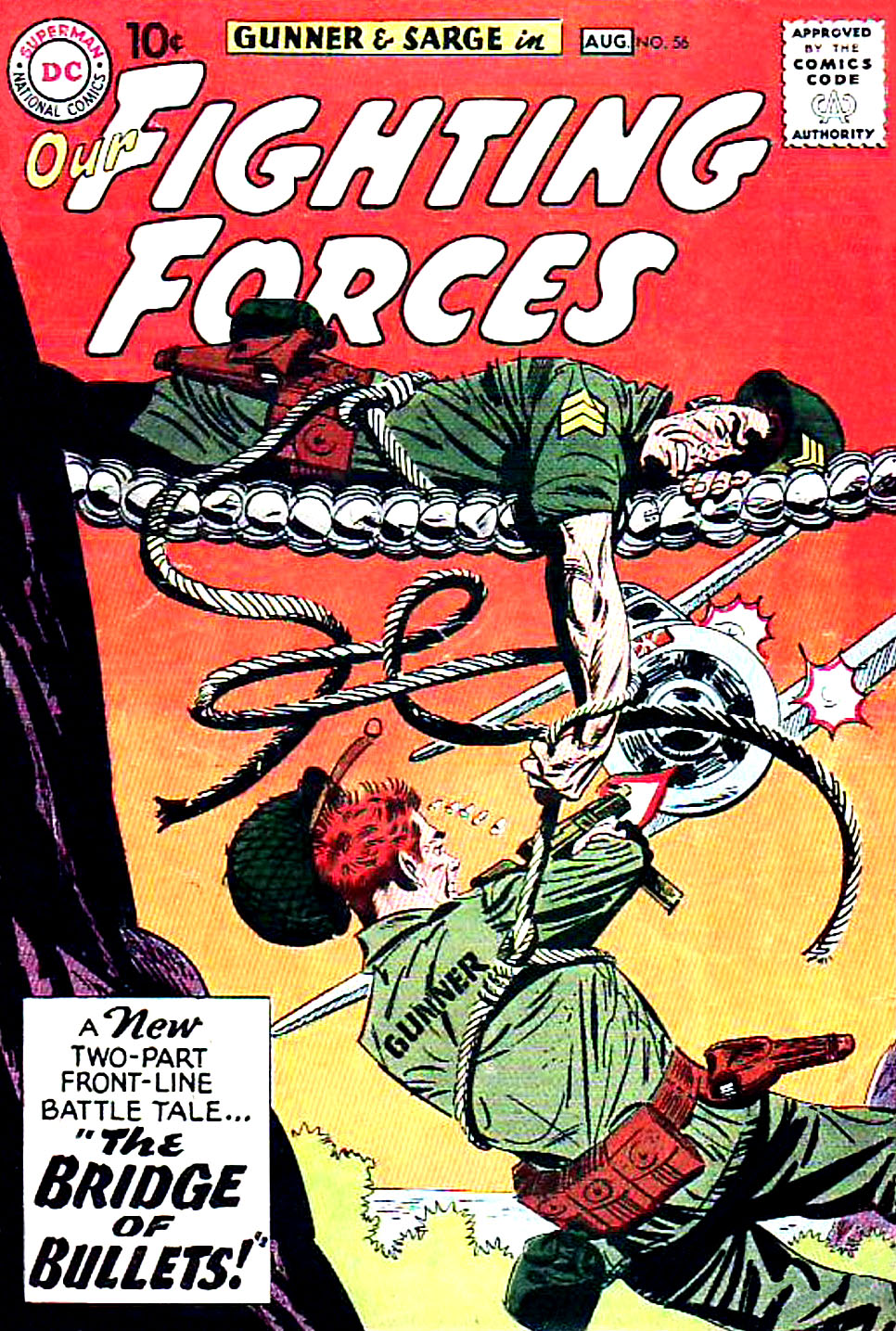 Read online Our Fighting Forces comic -  Issue #56 - 1