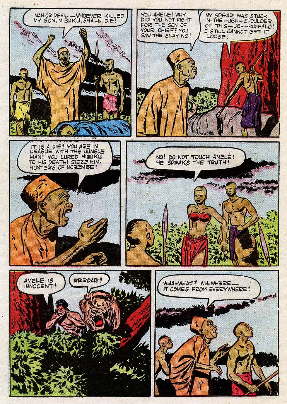 Read online Tarzan (1948) comic -  Issue #15 - 36