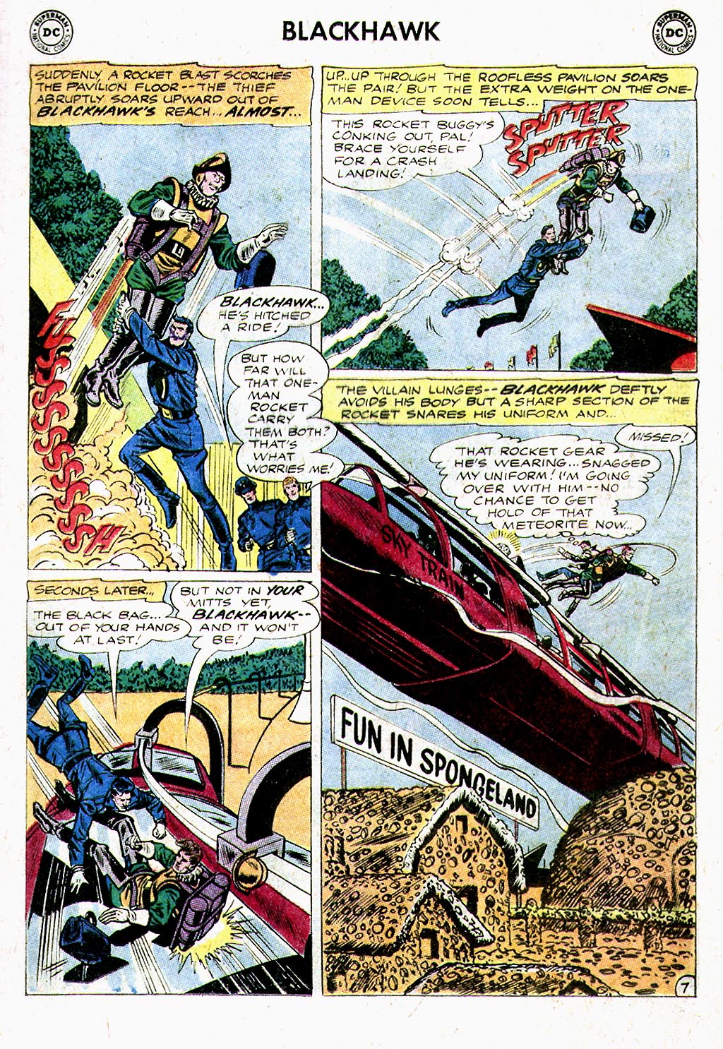 Read online Blackhawk (1957) comic -  Issue #182 - 9