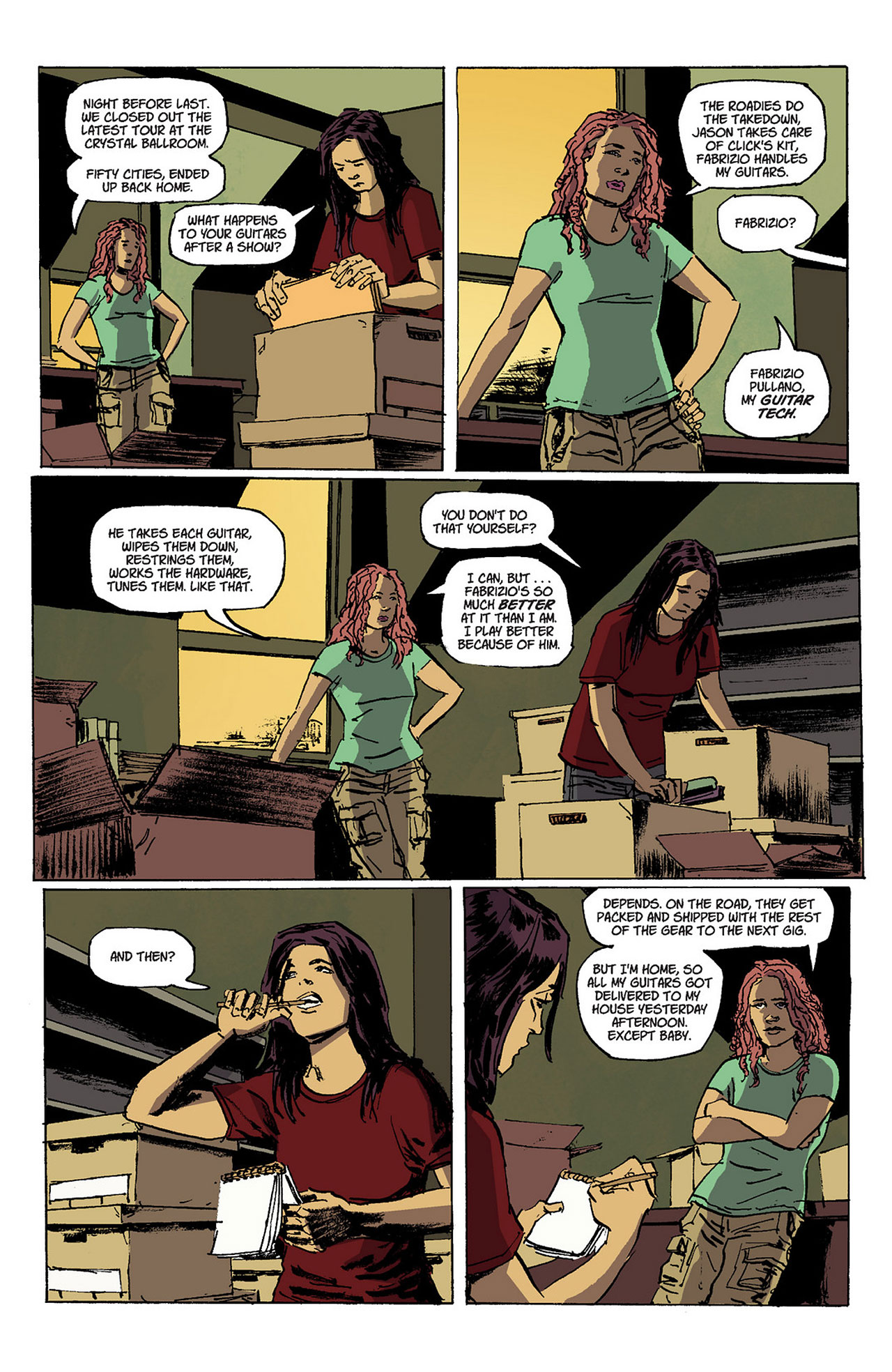 Read online Stumptown (2012) comic -  Issue #1 - 13