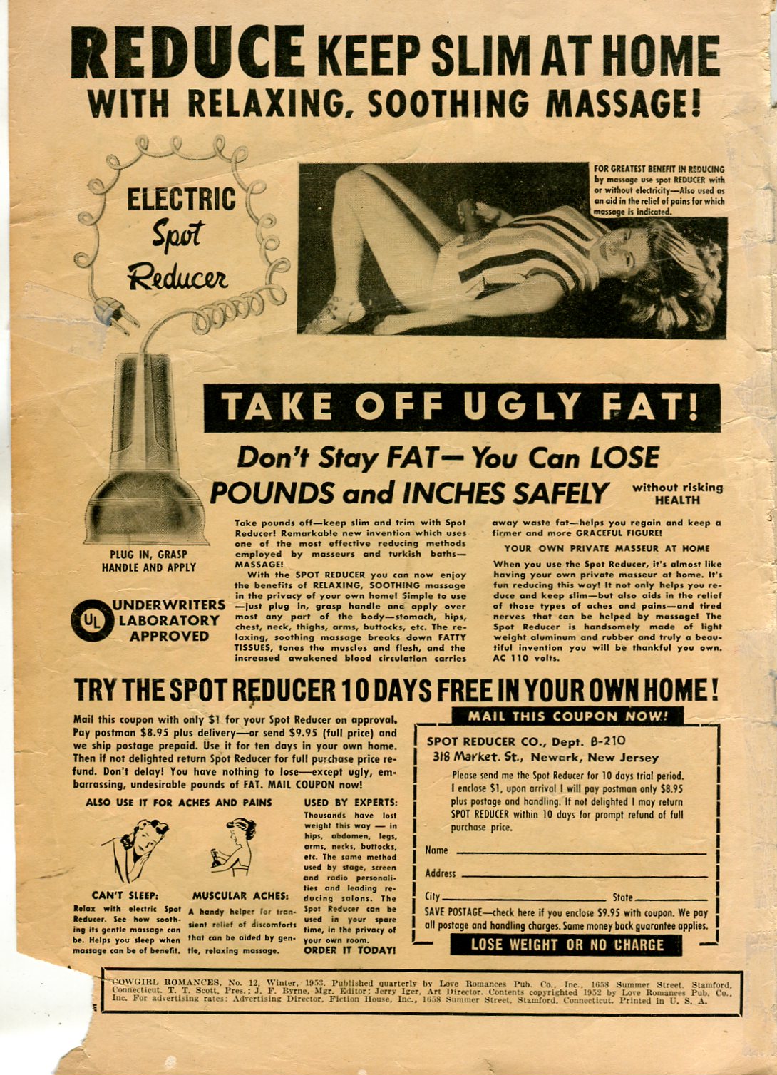 Read online Cowgirl Romances (1950) comic -  Issue #12 - 2