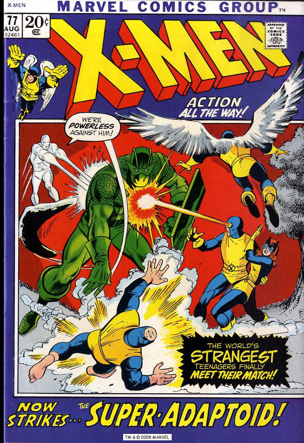 Read online Uncanny X-Men (1963) comic -  Issue #77 - 1