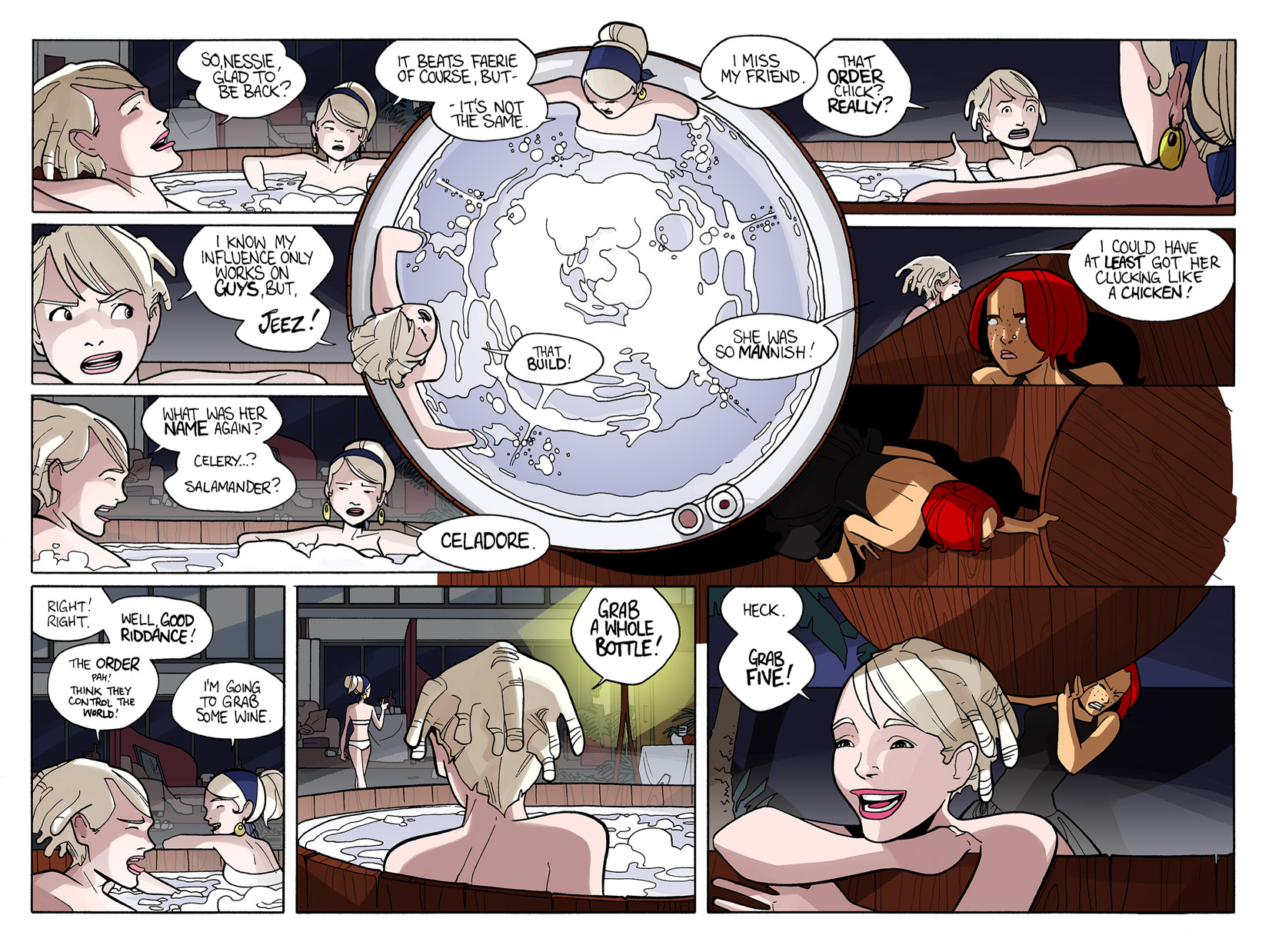 Read online Celadore comic -  Issue #6 - 7