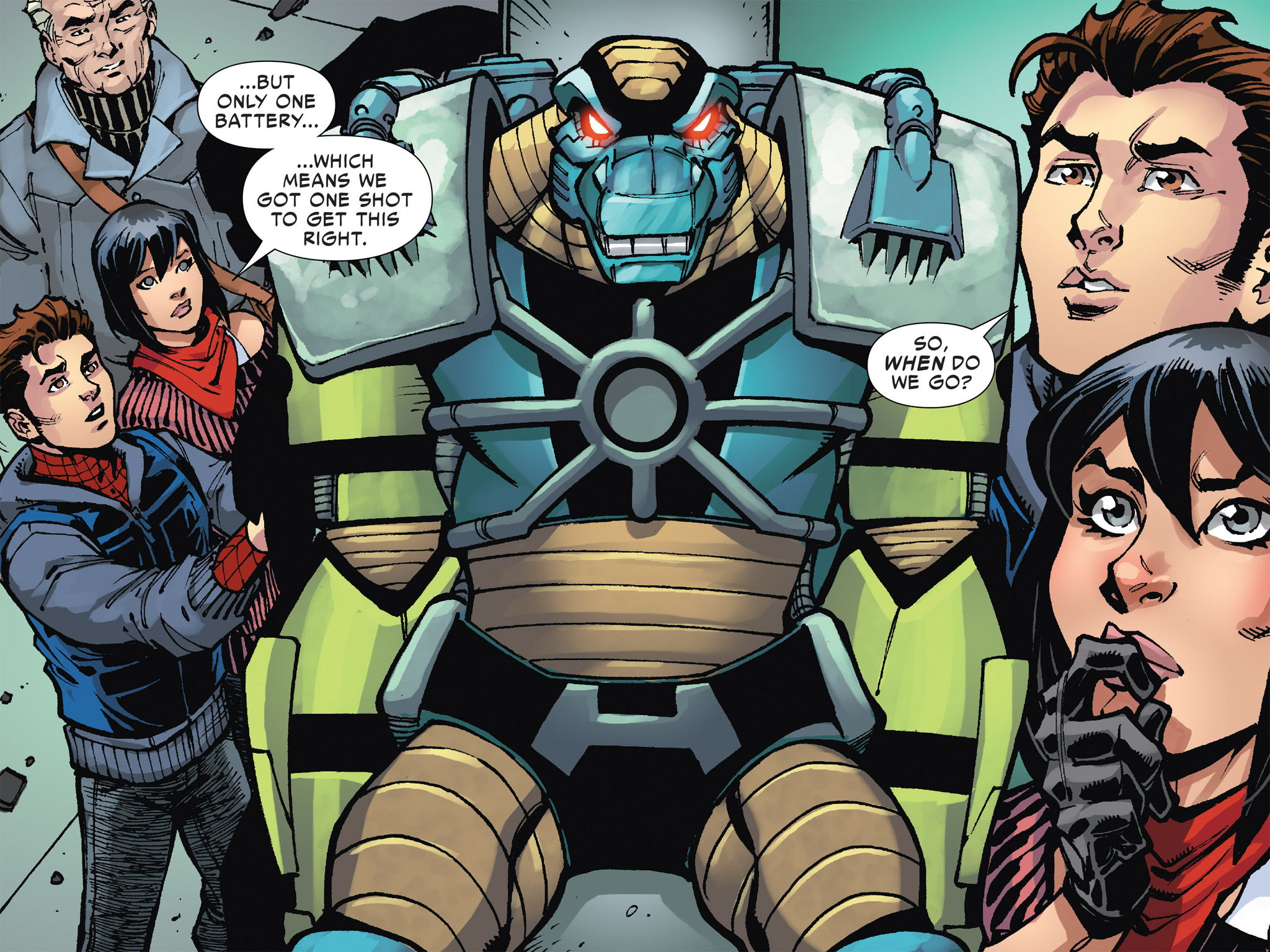 Read online The Amazing Spider-Man & Silk: The Spider(fly) Effect (Infinite Comics) comic -  Issue #7 - 58