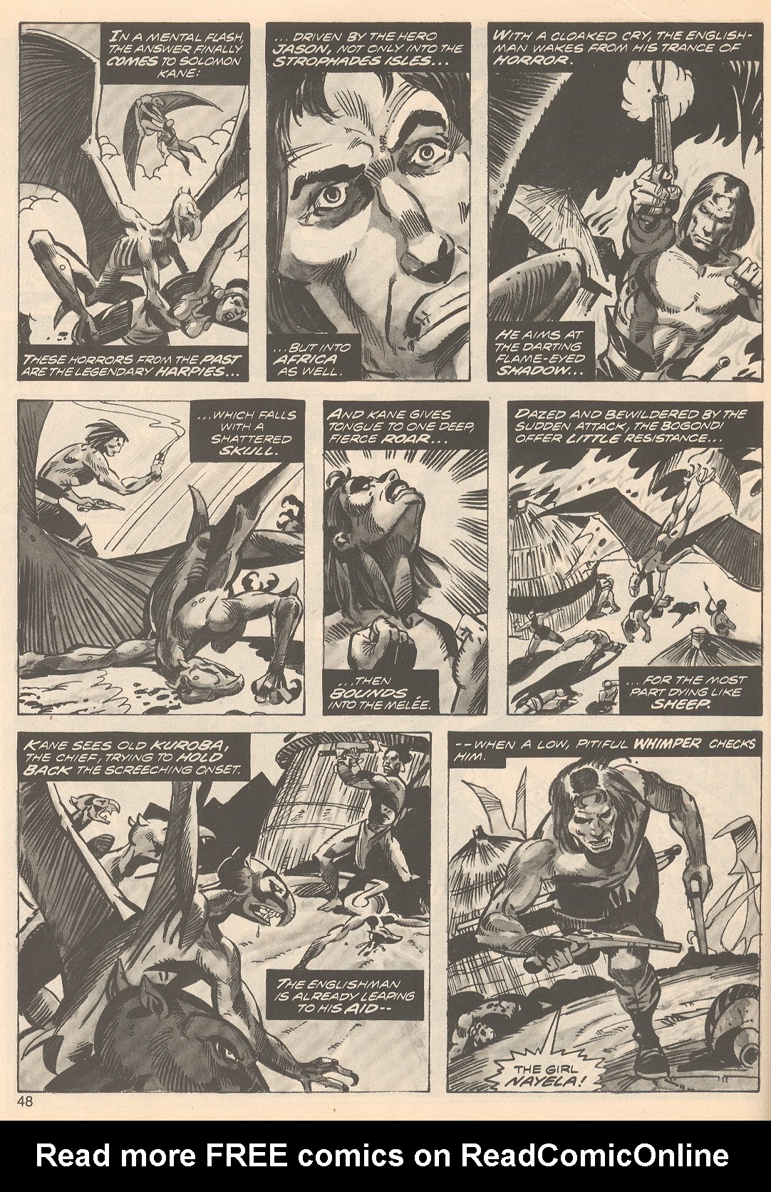 Read online The Savage Sword Of Conan comic -  Issue #54 - 48