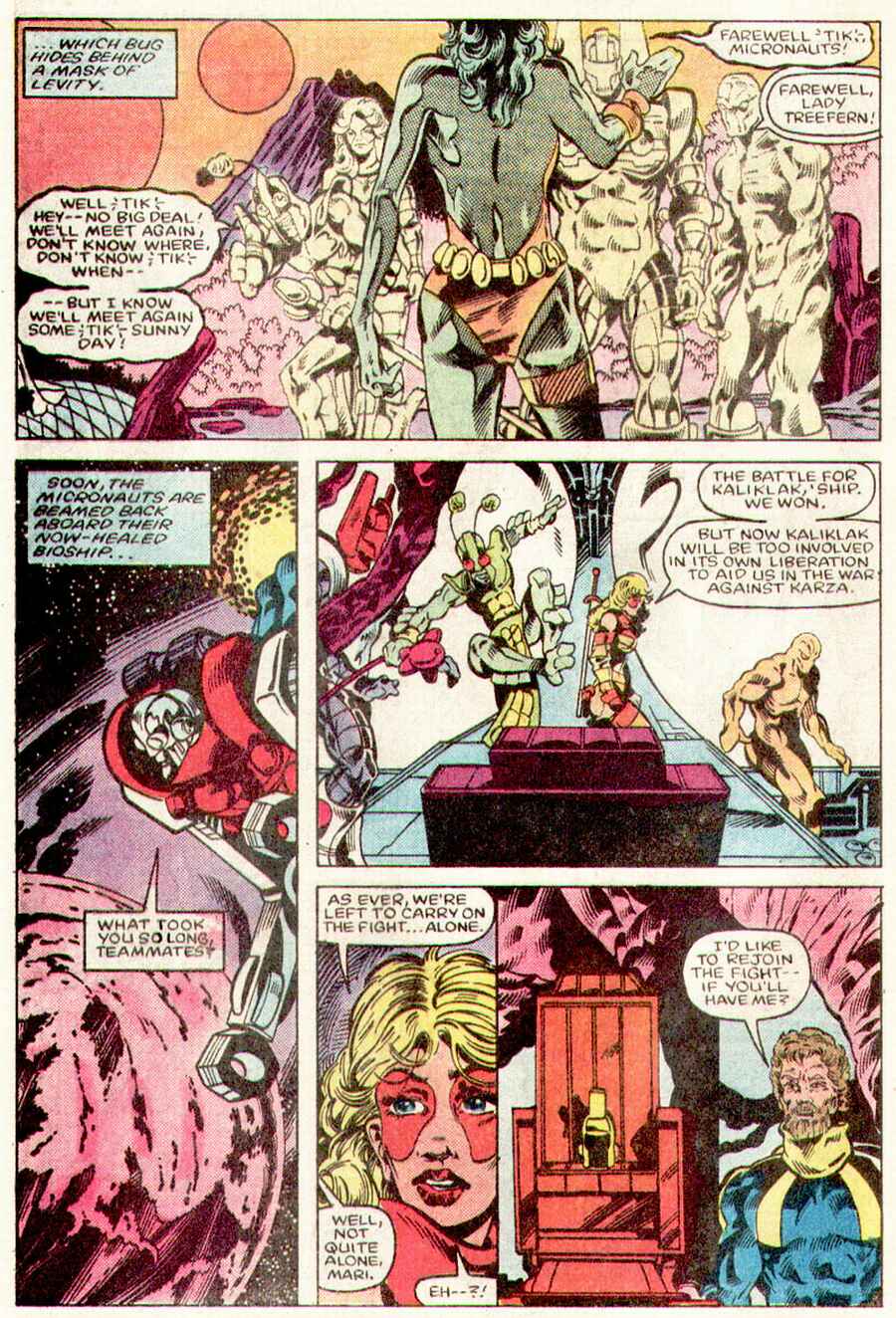 Read online Micronauts (1979) comic -  Issue #56 - 30