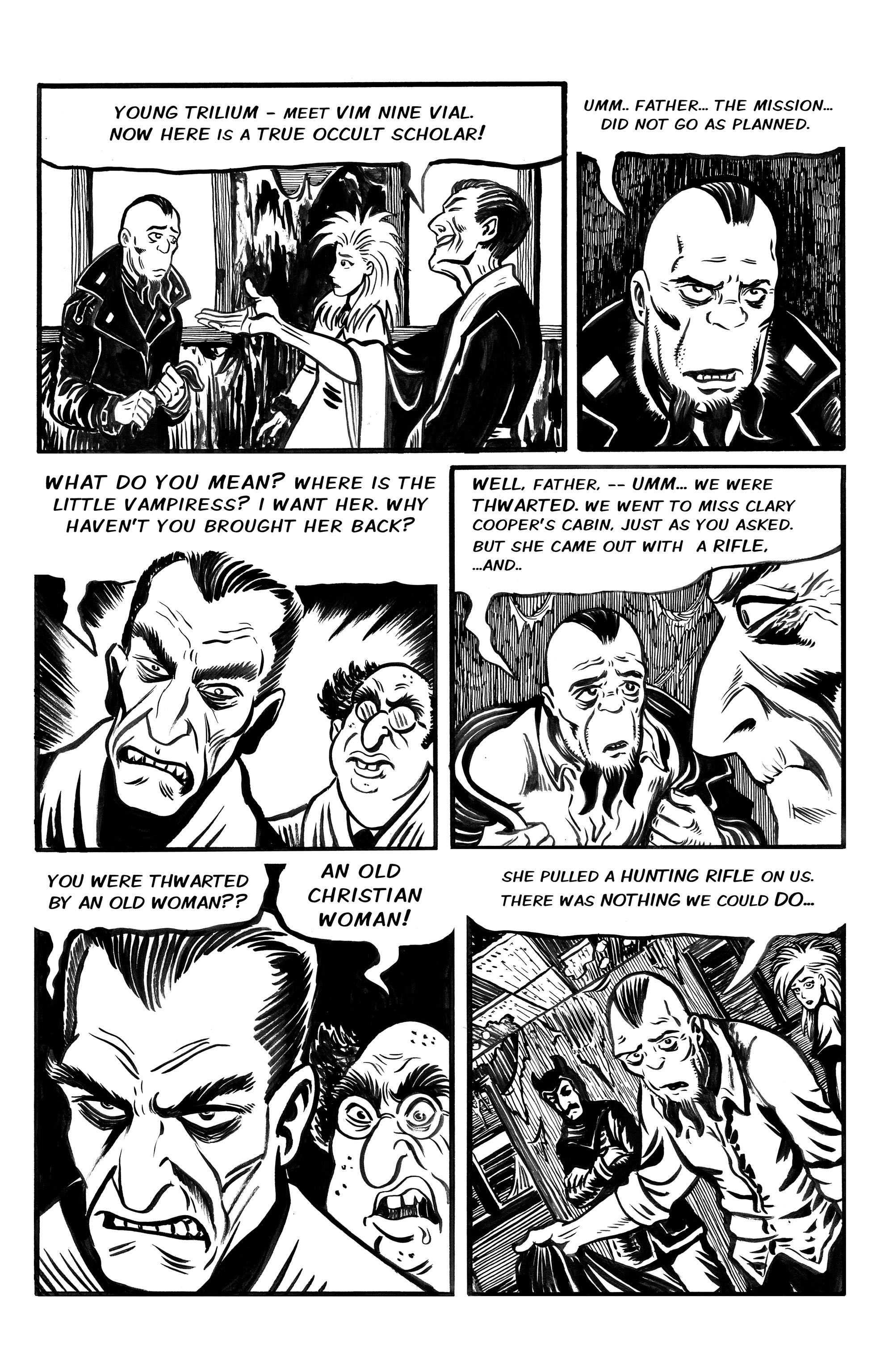 Read online Wulf and Batsy: Magnum Orgus comic -  Issue #5 - 16