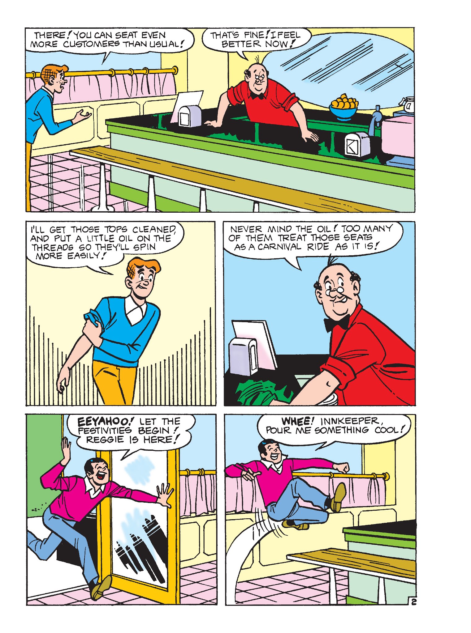 Read online Archie's Funhouse Double Digest comic -  Issue #22 - 203