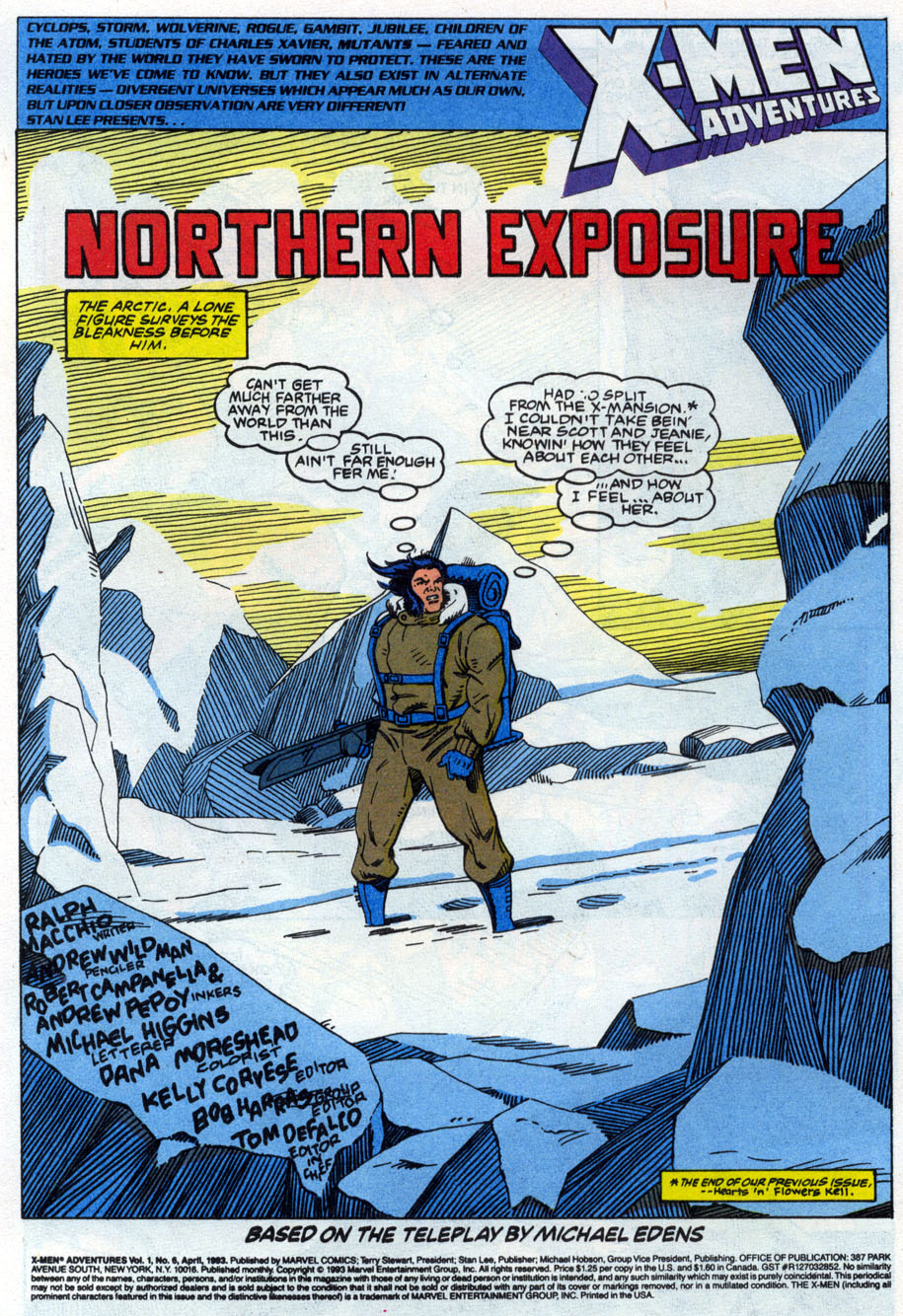 X-Men Adventures (1992) Issue #6 #6 - English 2
