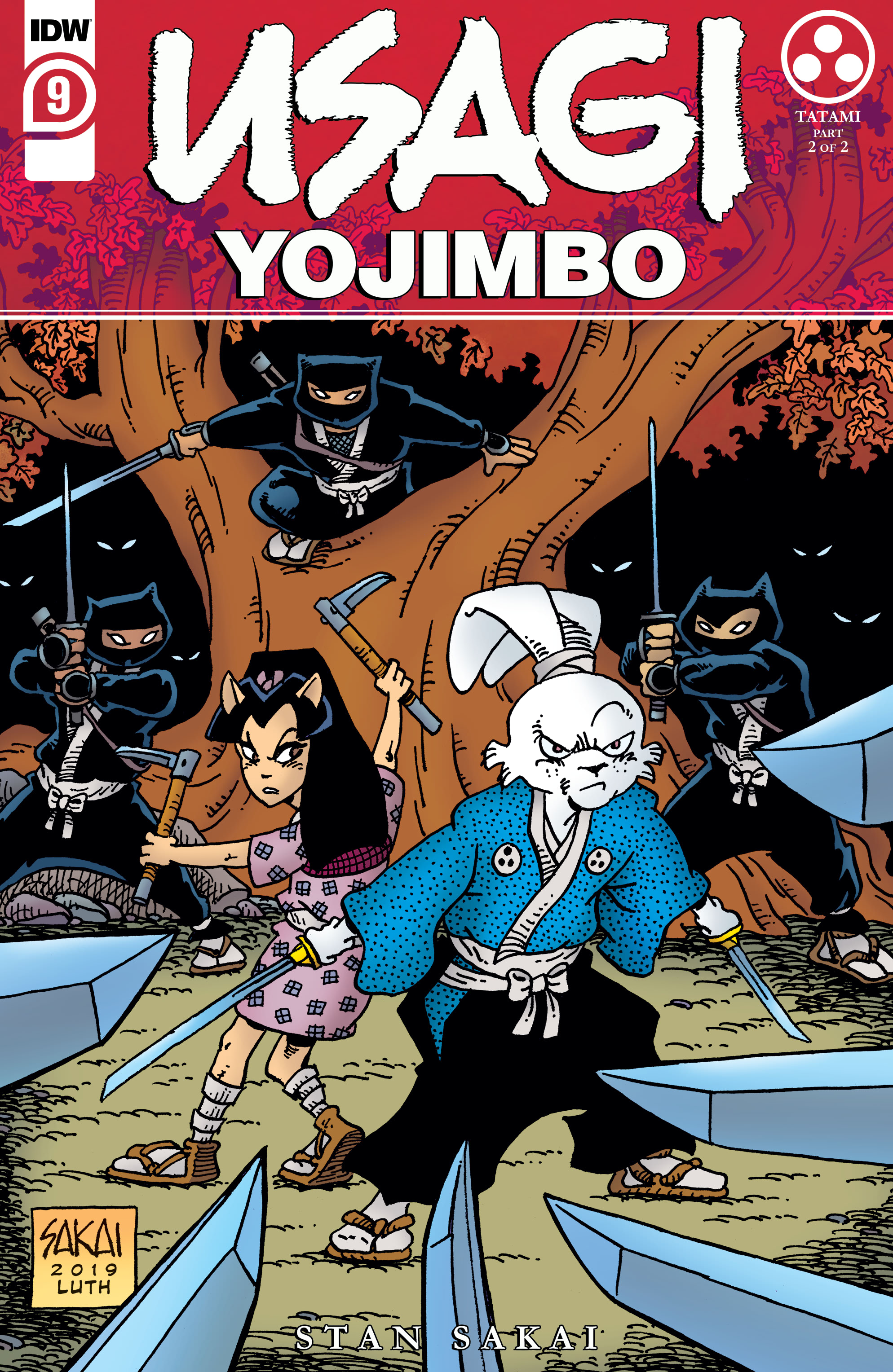 Read online Usagi Yojimbo (2019) comic -  Issue #9 - 1