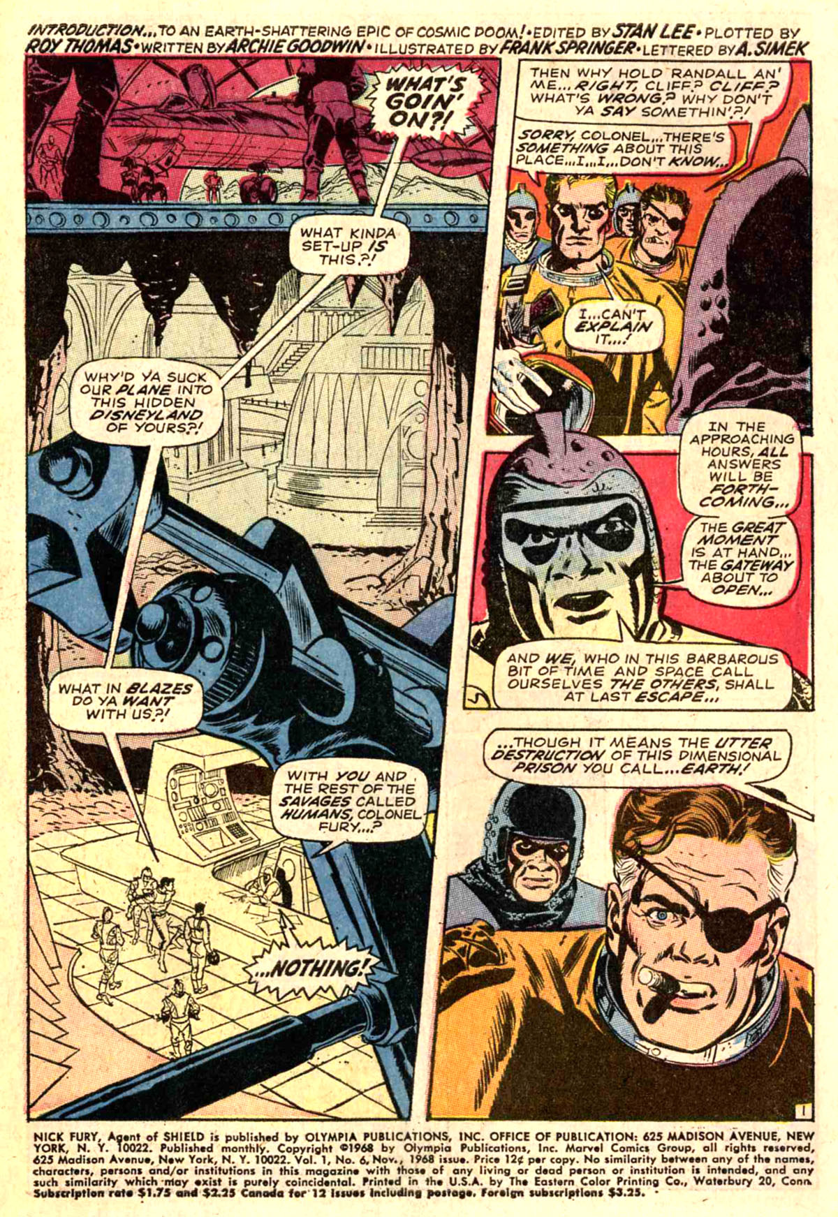 Read online Nick Fury, Agent of SHIELD comic -  Issue #6 - 3