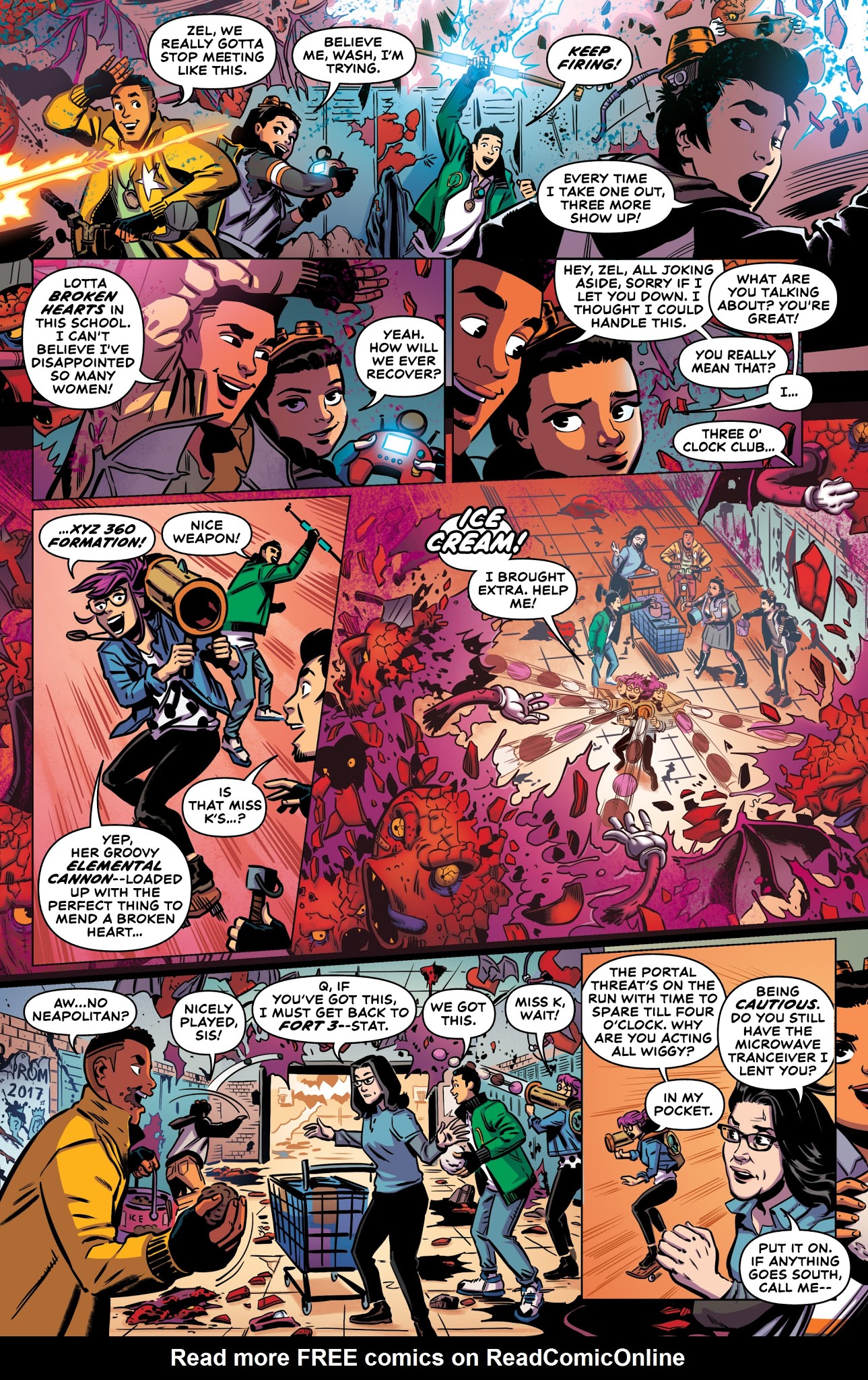 Read online Three O'Clock Club comic -  Issue #5 - 14