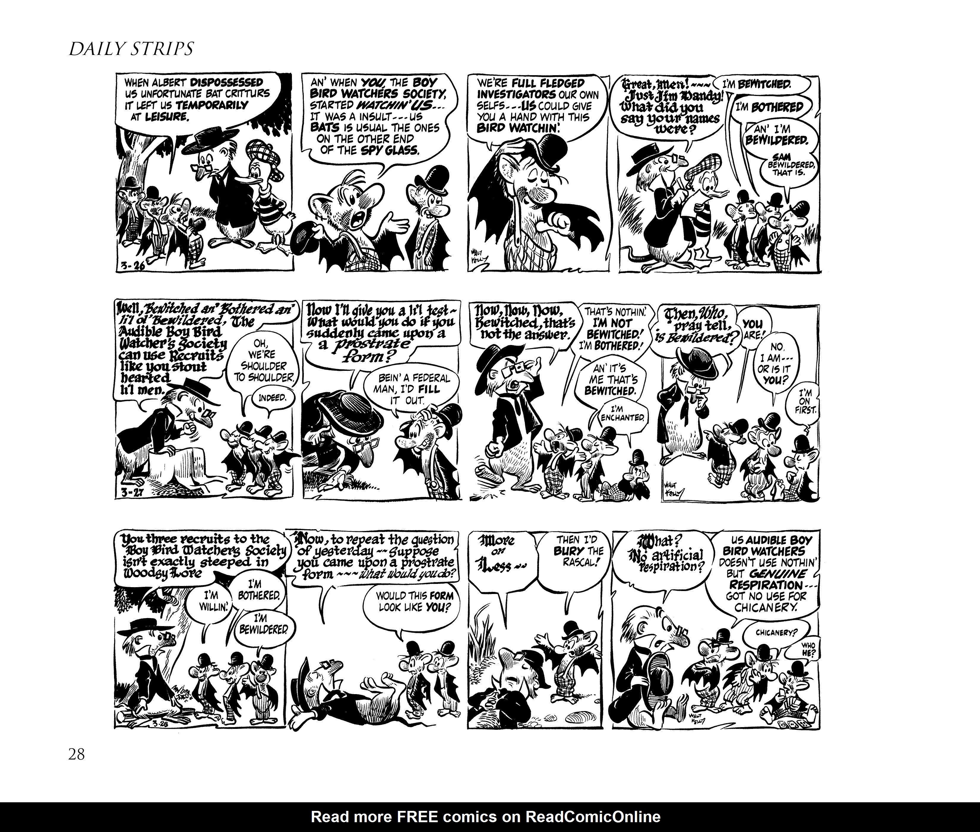 Read online Pogo by Walt Kelly: The Complete Syndicated Comic Strips comic -  Issue # TPB 2 (Part 1) - 46
