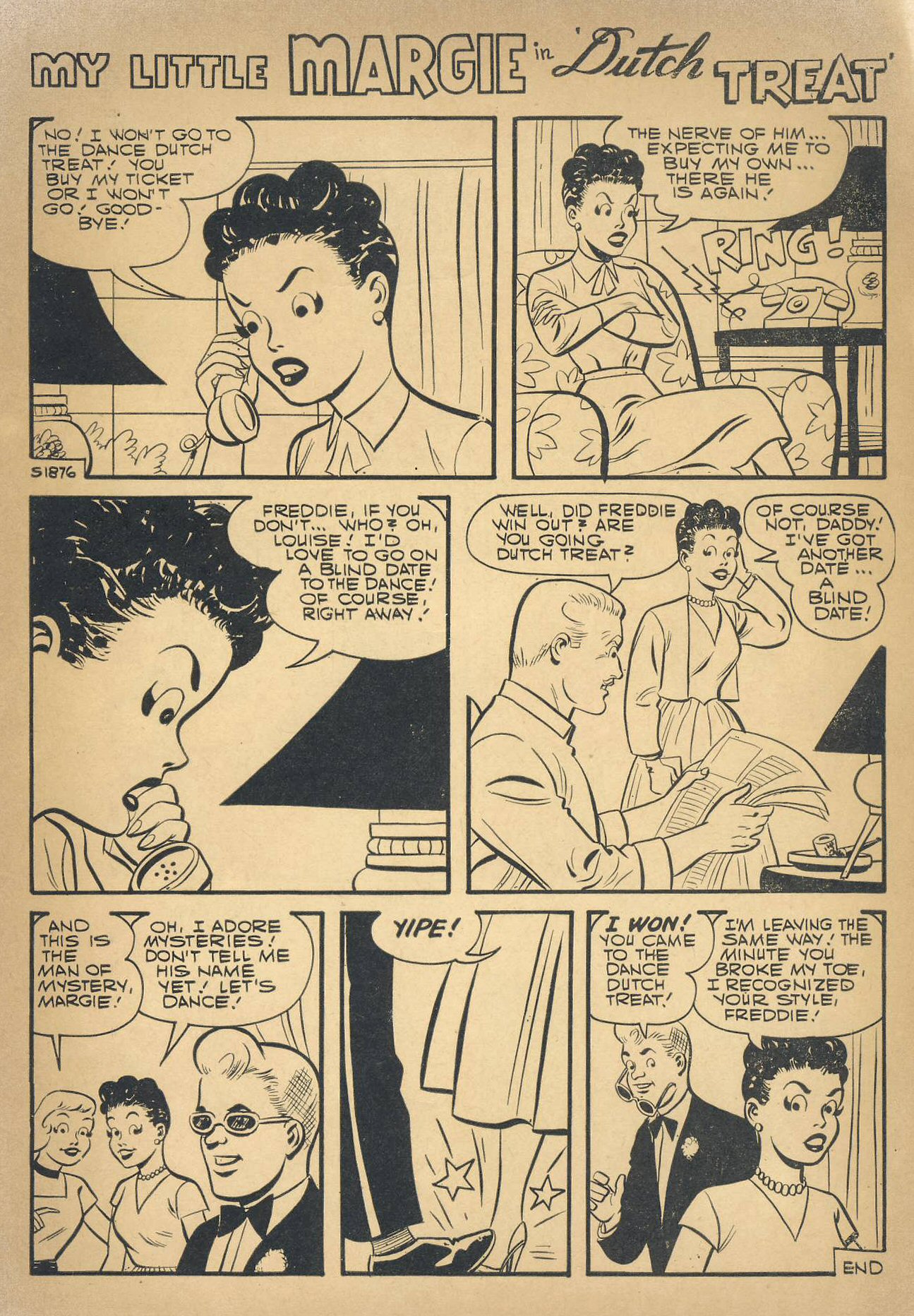 Read online My Little Margie (1954) comic -  Issue #16 - 35