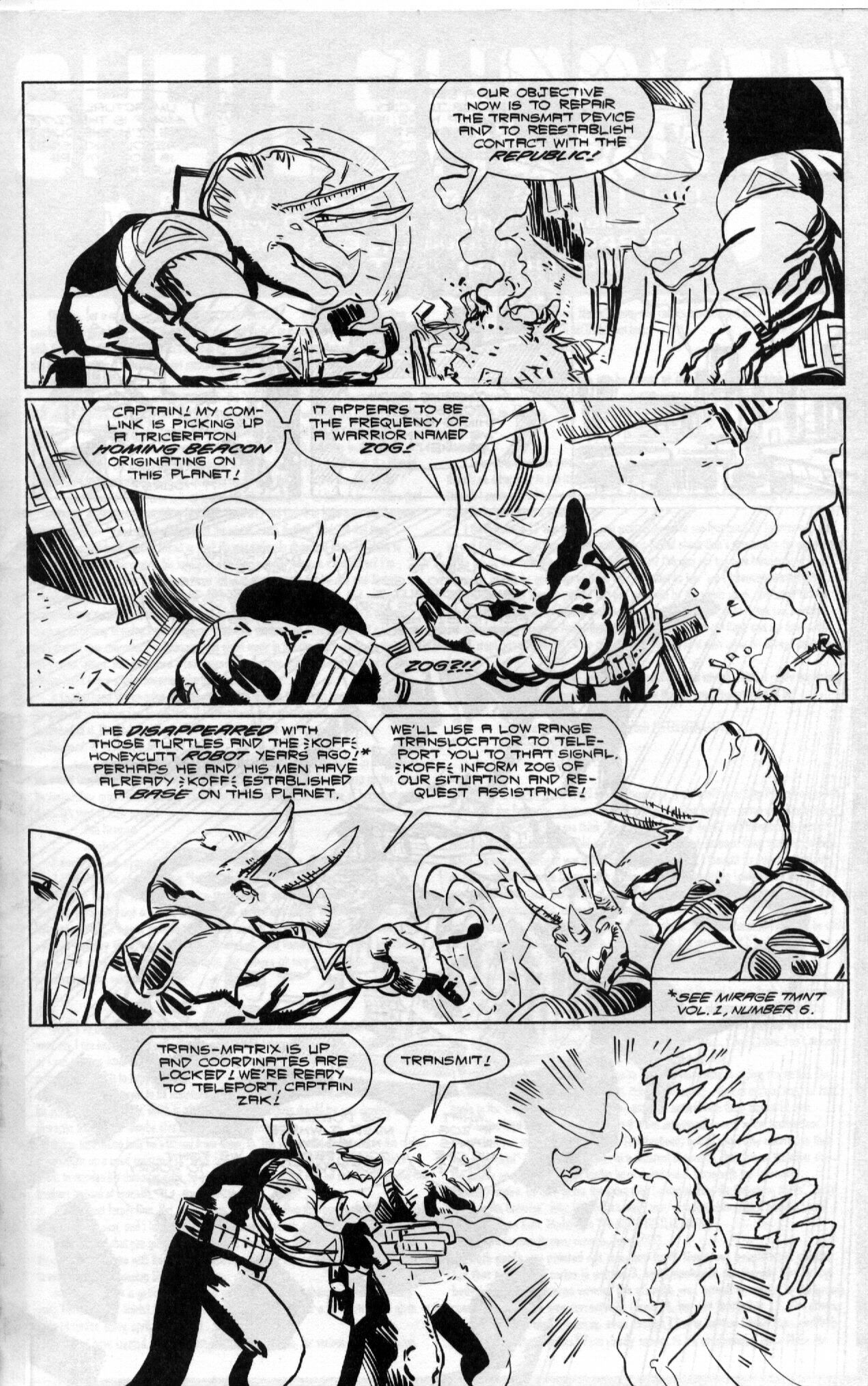 Read online Teenage Mutant Ninja Turtles (1996) comic -  Issue #19 - 21