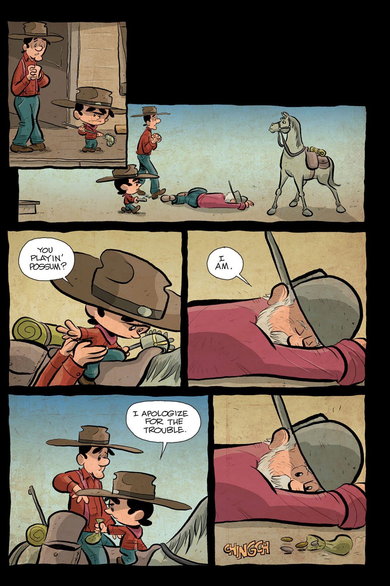 Read online Cow Boy comic -  Issue #2 - 14