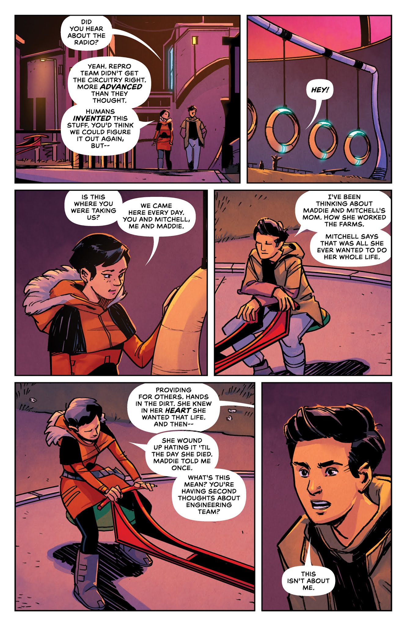 Read online Outpost Zero comic -  Issue #1 - 21