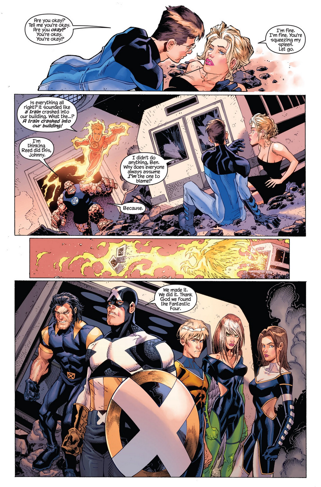 Read online Ultimate X-Men/Ultimate Fantastic Four Annual comic -  Issue # Full - 10