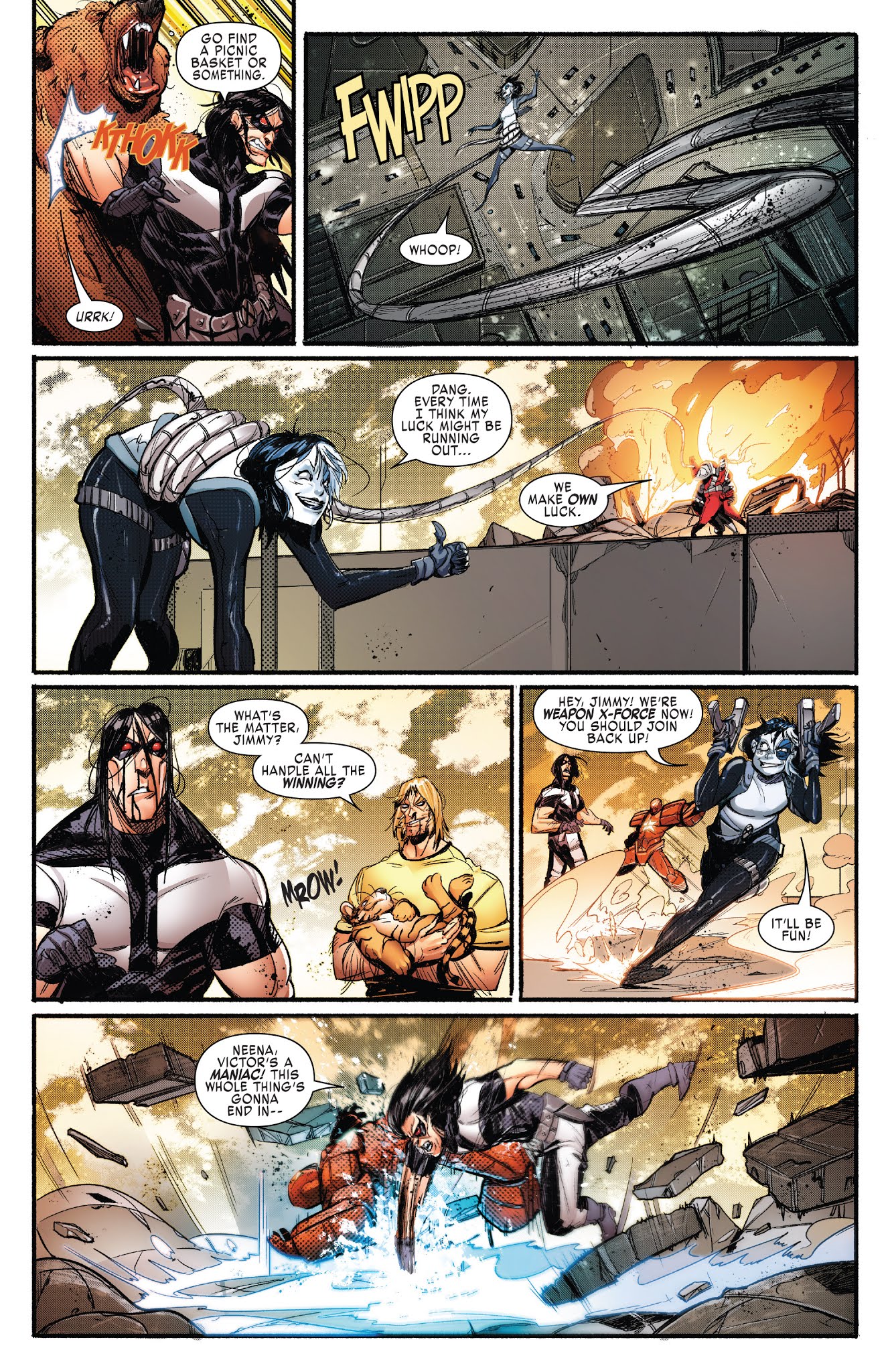 Read online Weapon X (2017) comic -  Issue #21 - 13