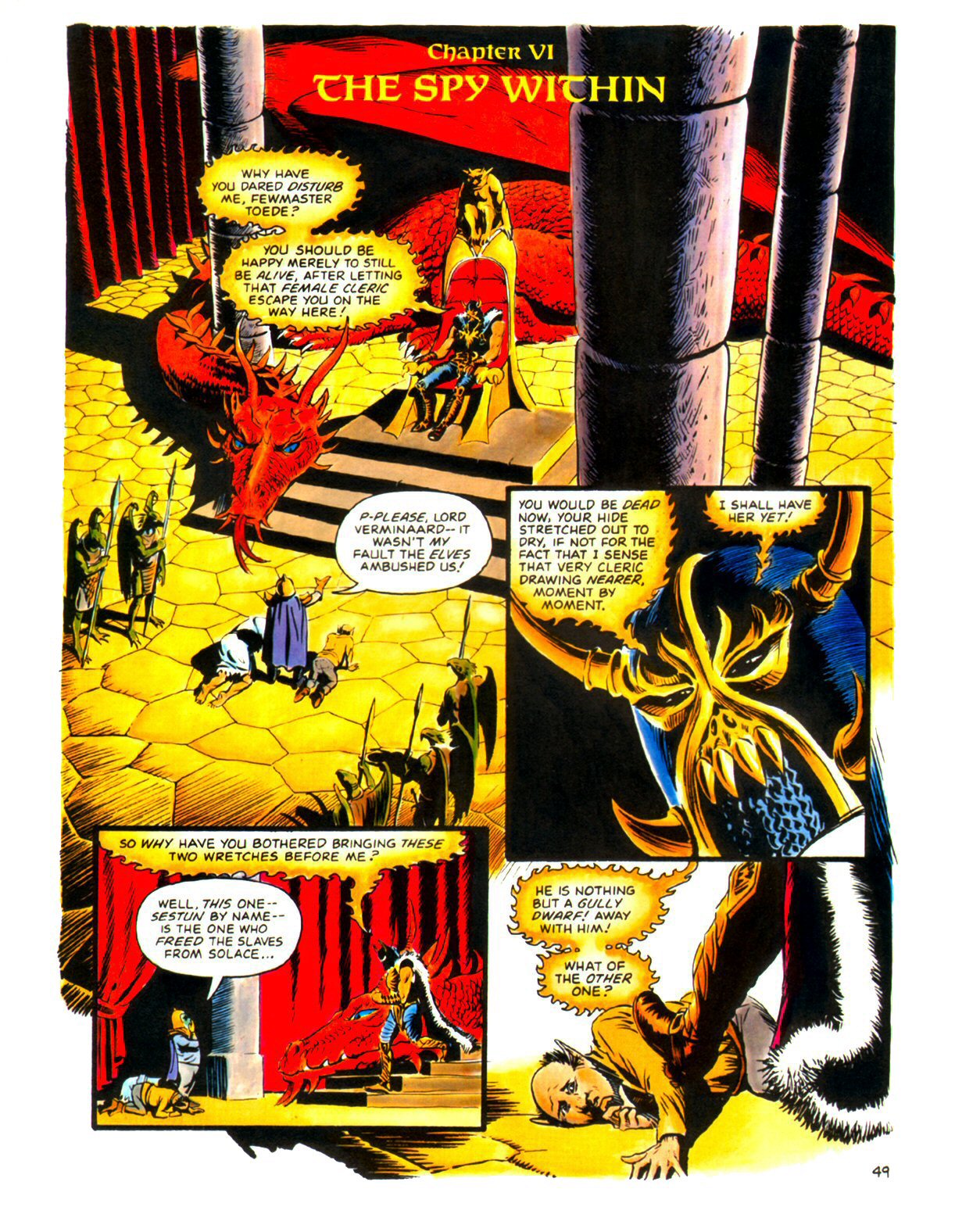Read online Dragonlance Saga comic -  Issue #2 - 54