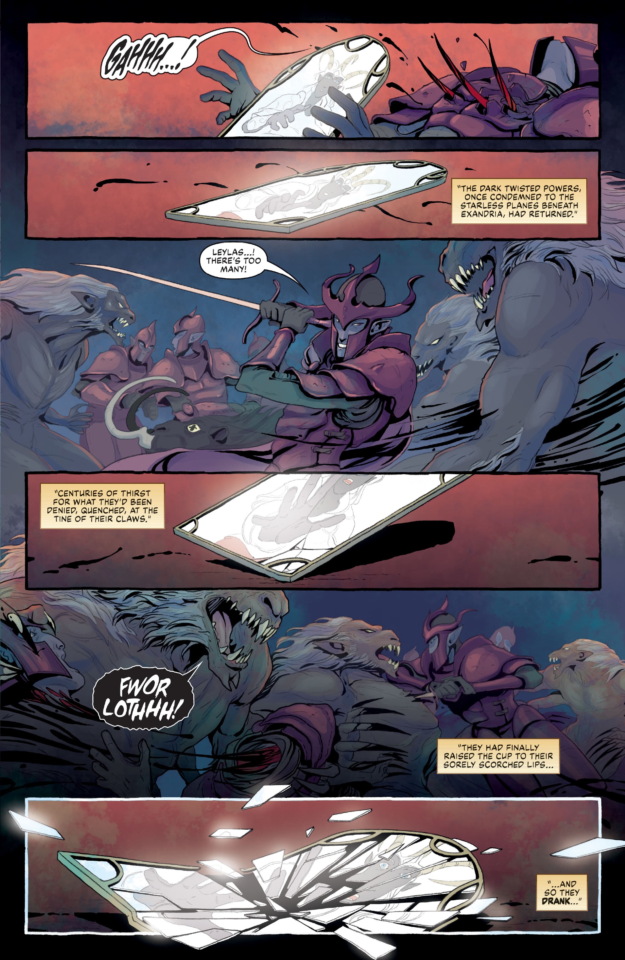 Read online Critical Role: The Tales of Exandria--The Bright Queen comic -  Issue #1 - 17