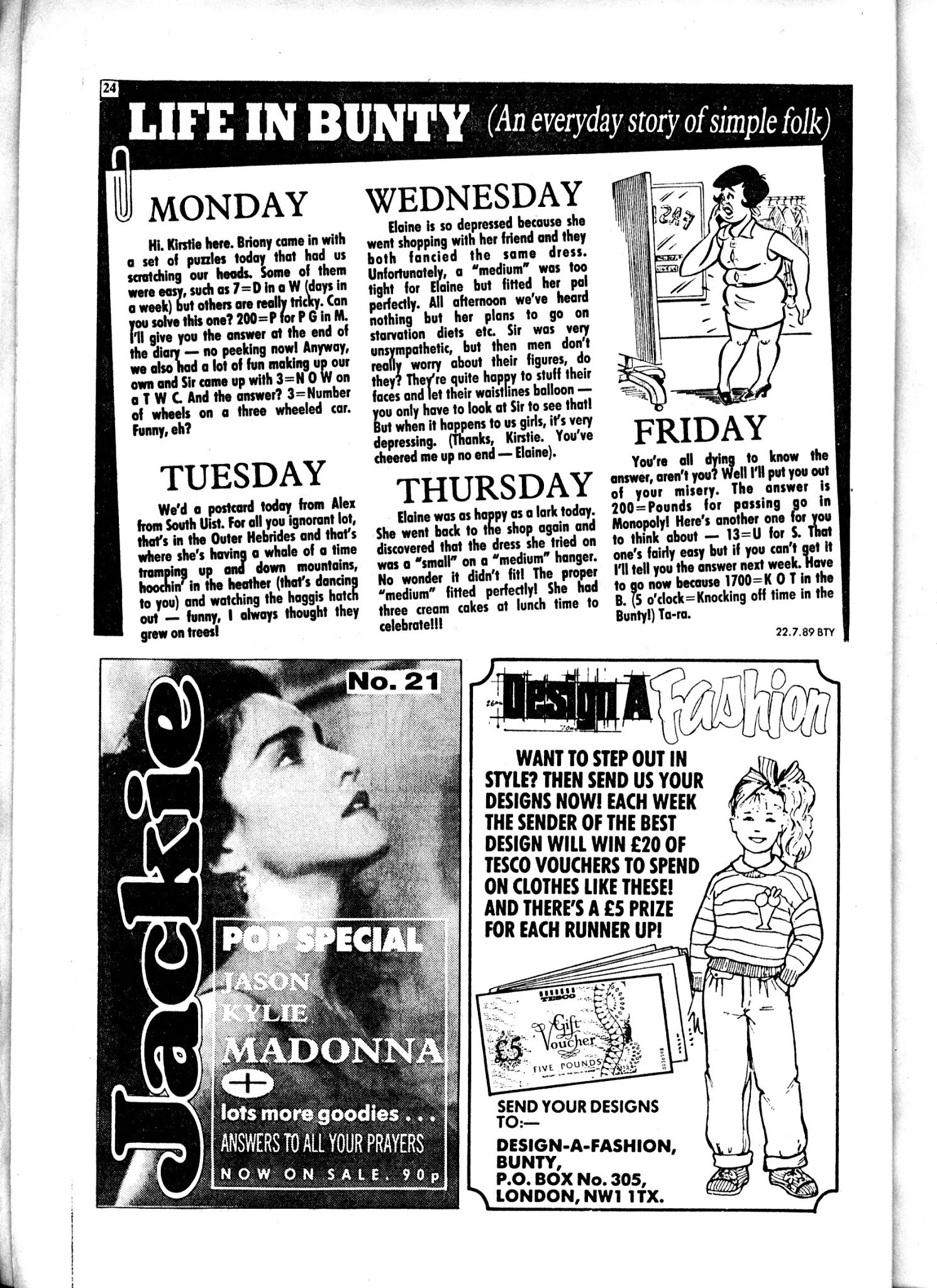 Read online Bunty comic -  Issue #1645 - 24