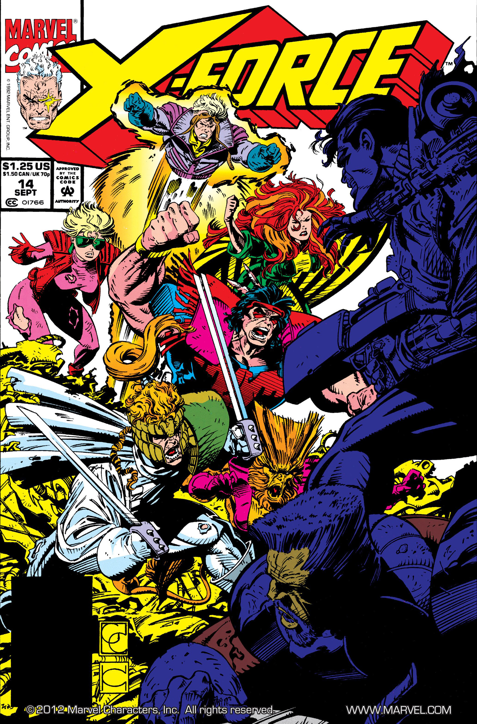 Read online X-Force (1991) comic -  Issue #14 - 1