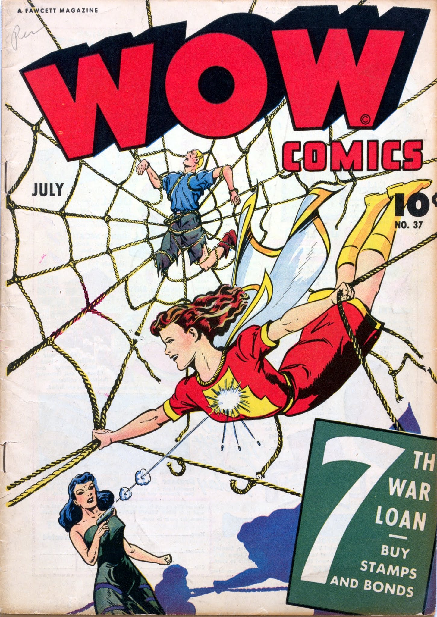 Read online Wow Comics comic -  Issue #37 - 1