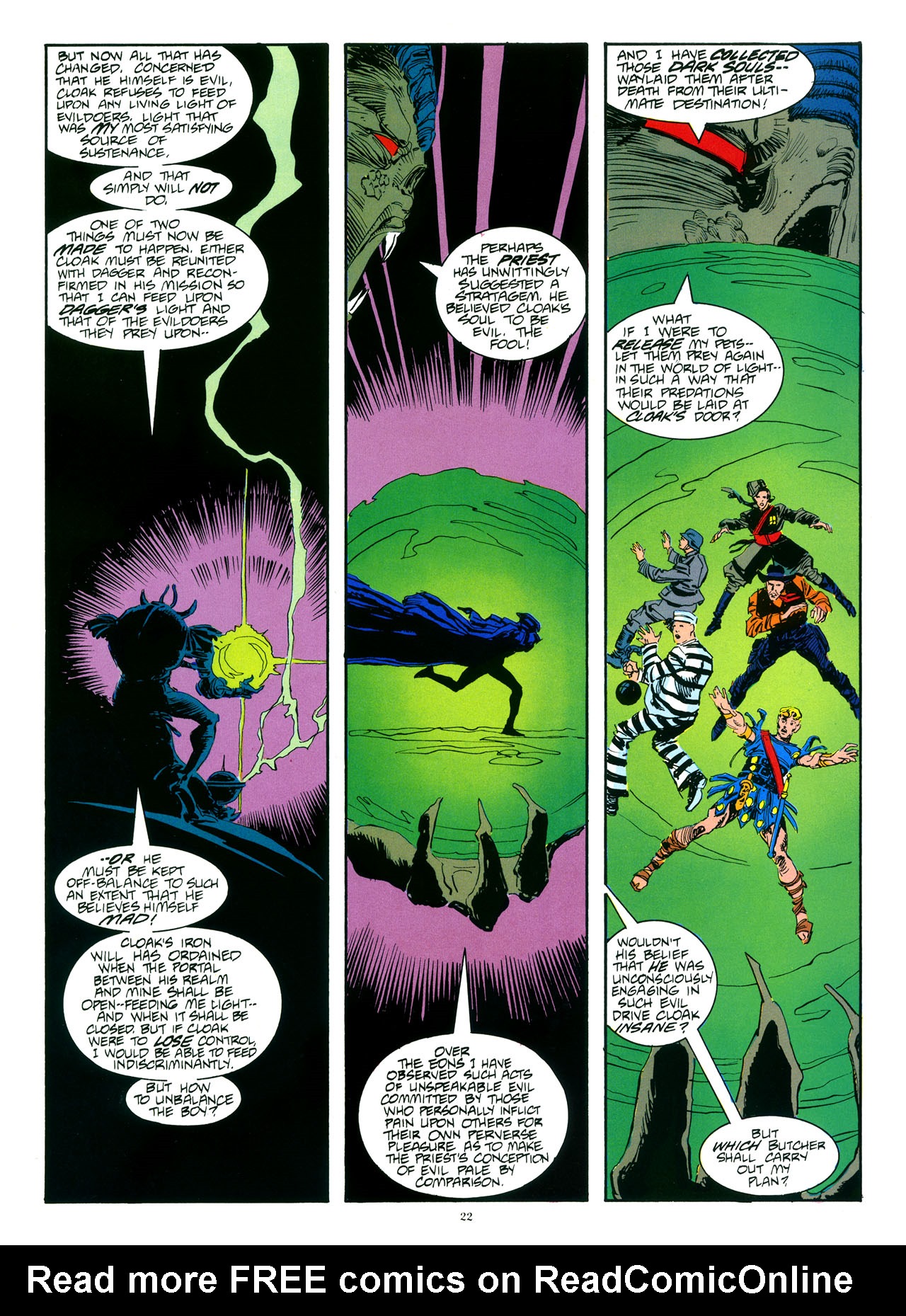 Read online Marvel Graphic Novel comic -  Issue #35 - Cloak & Dagger - Predator and Prey - 26