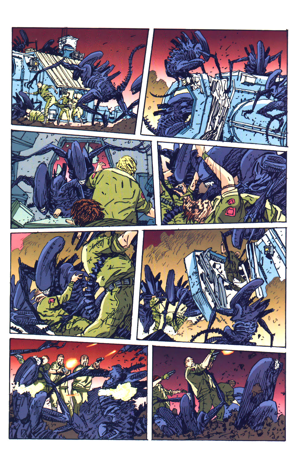Read online Aliens: Survival comic -  Issue #2 - 19