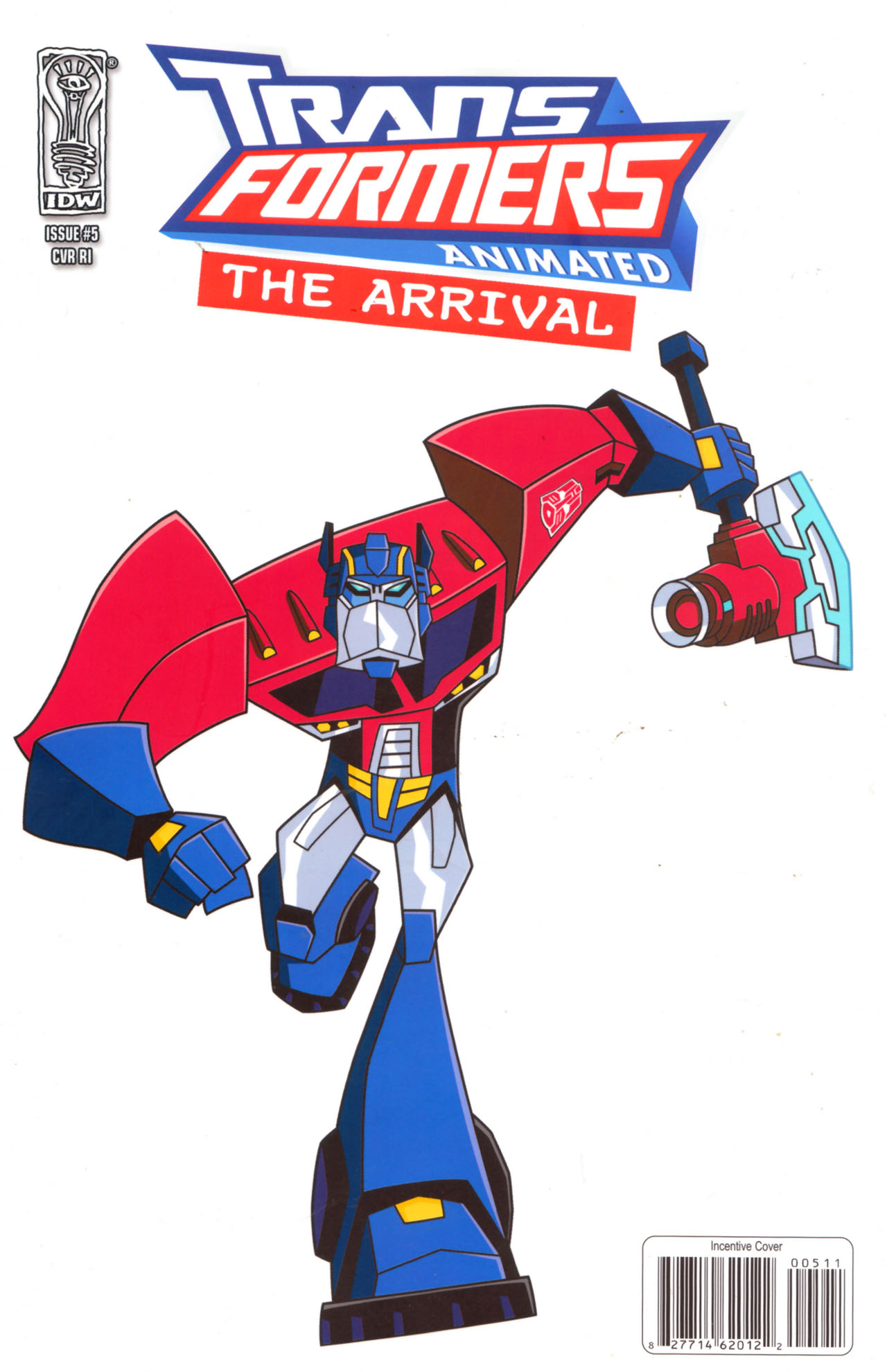 Read online Transformers Animated The Arrival comic Issue 5