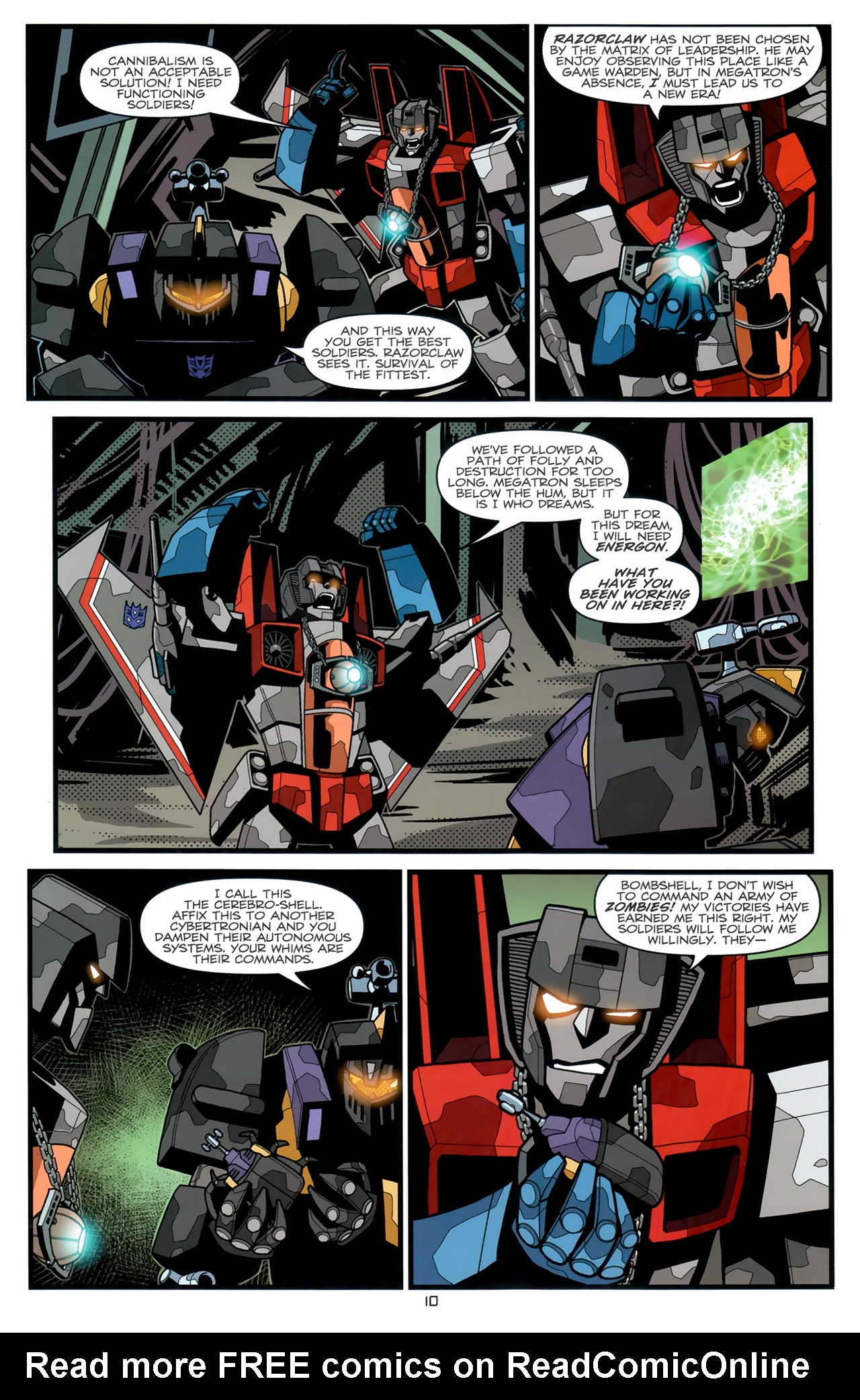 Read online The Transformers (2009) comic -  Issue #7 - 13