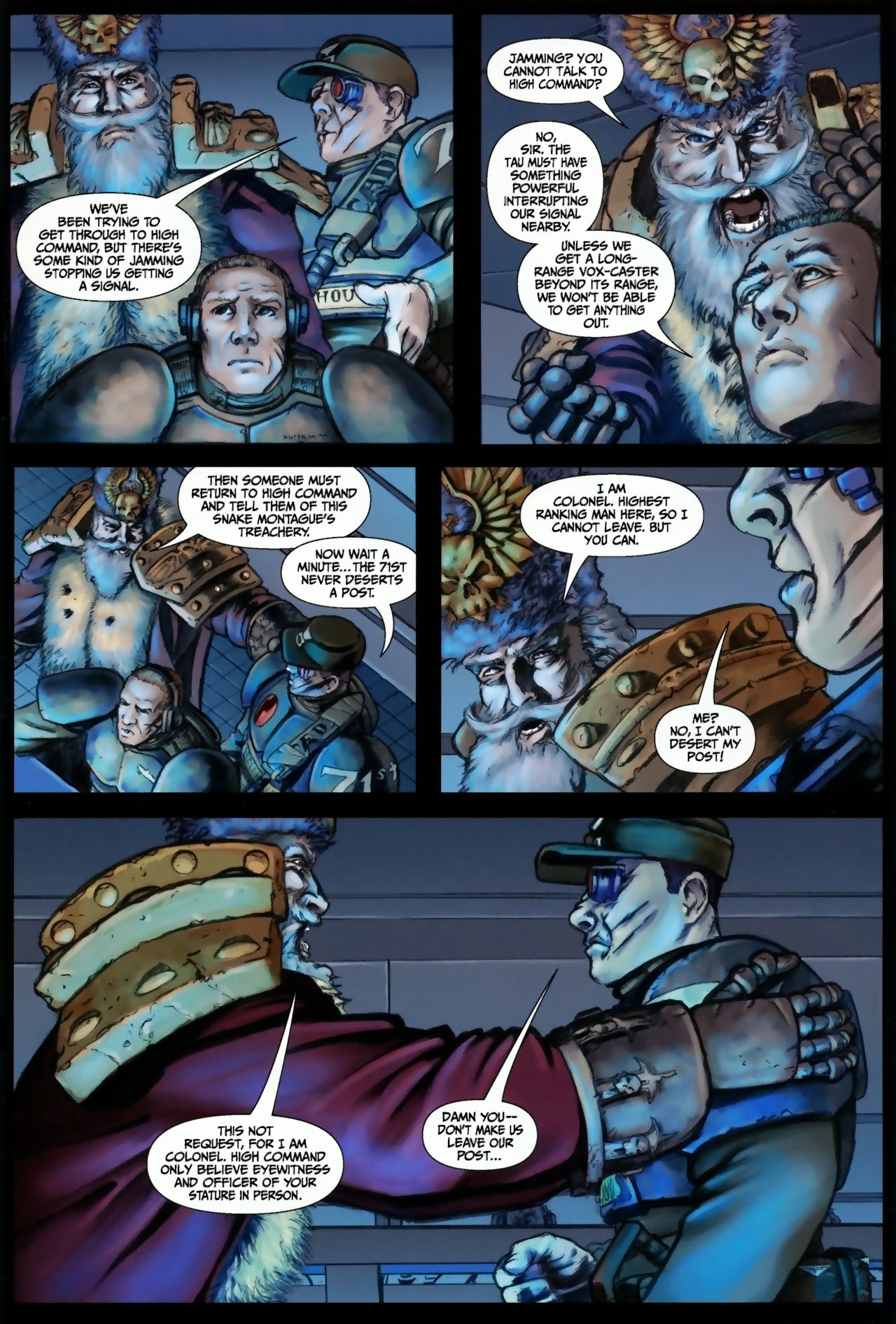 Read online Warhammer 40,000: Fire & Honour comic -  Issue #2 - 14