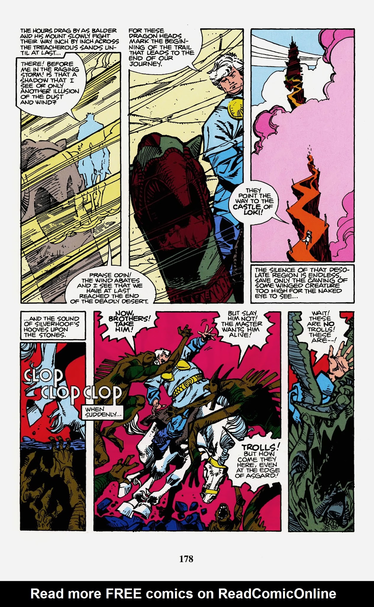 Read online Thor Visionaries: Walter Simonson comic -  Issue # TPB 1 - 180