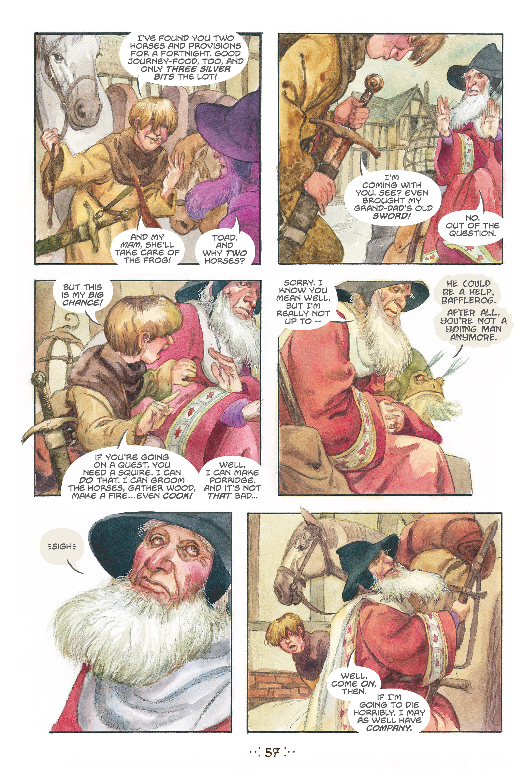 Read online The Wizard's Tale comic -  Issue # TPB - 54