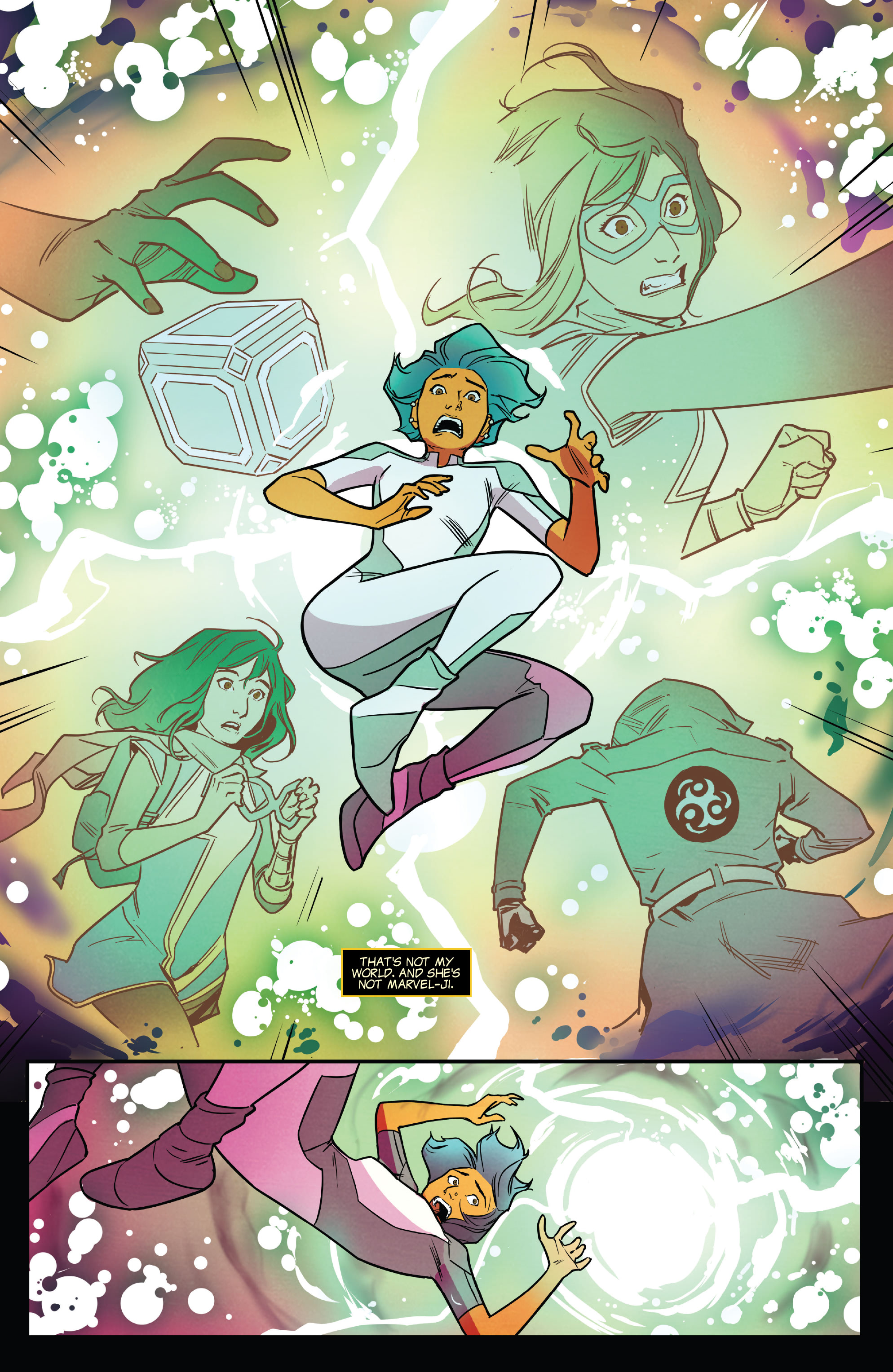 Read online Ms. Marvel: Beyond the Limit comic -  Issue #4 - 17